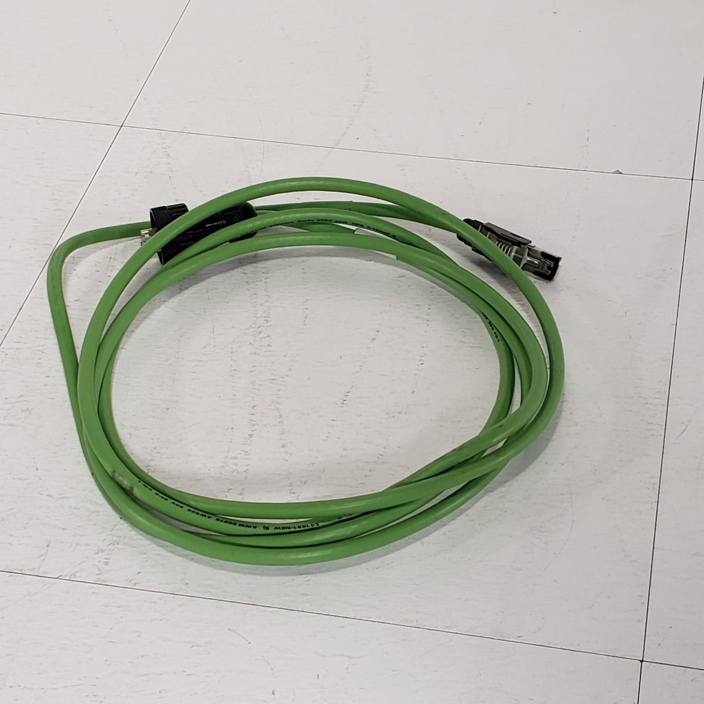 Thread-On Ethernet Cord A58695 - AA ID: T-6948 10 Foot 30 Volt Shielded