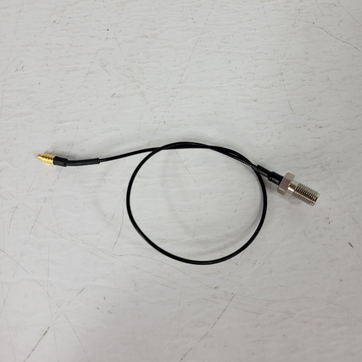 SMA Female to MMCX Female RF Coaxial 10in Patch Cable 25cm Cell Signal Frequency