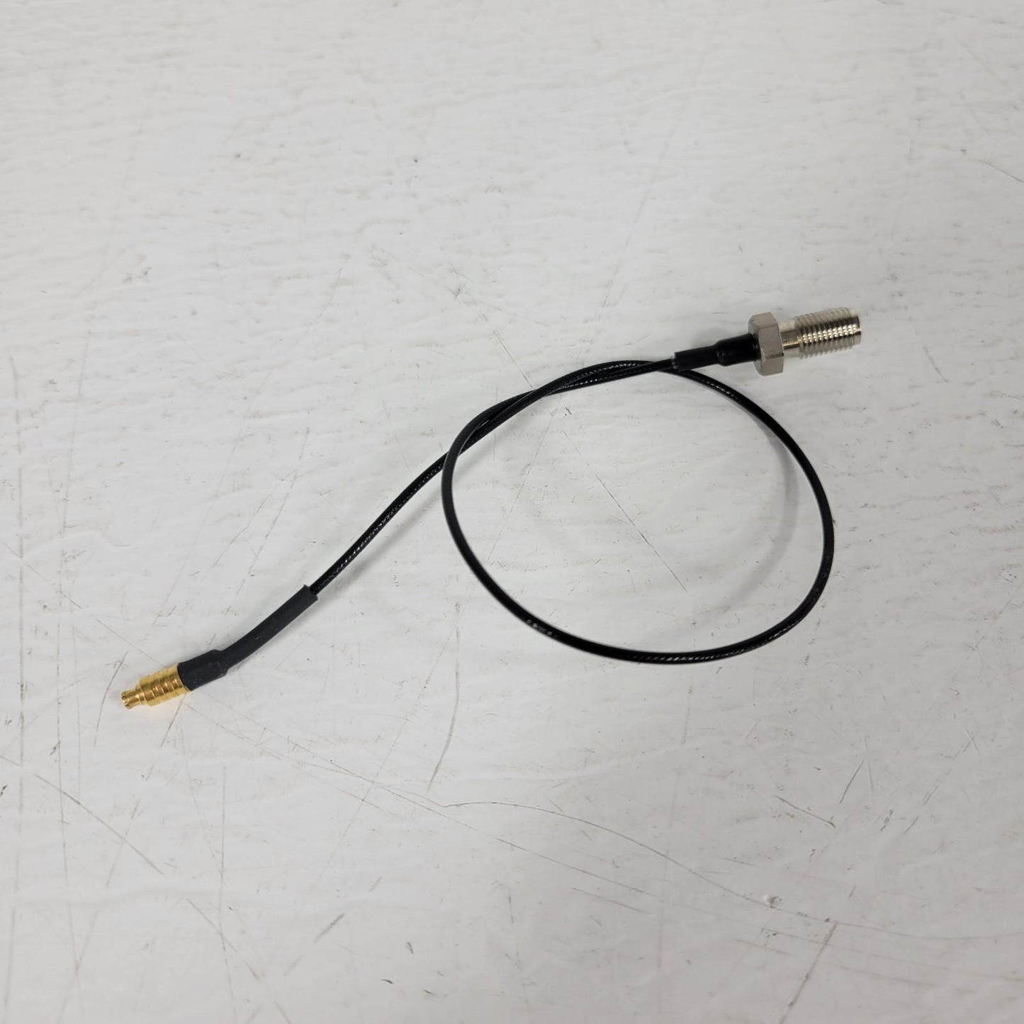 SMA Female to MMCX Female RF Coaxial 10in Patch Cable 25cm Cell Signal Frequency
