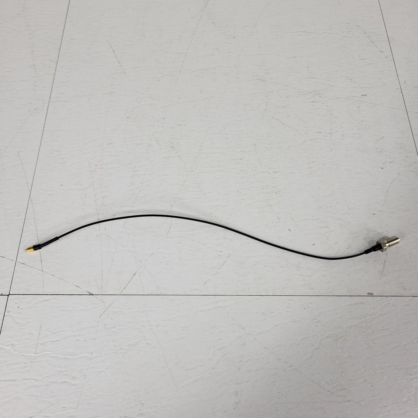 SMA Female to MMCX Female RF Coaxial 10in Patch Cable 25cm Cell Signal Frequency