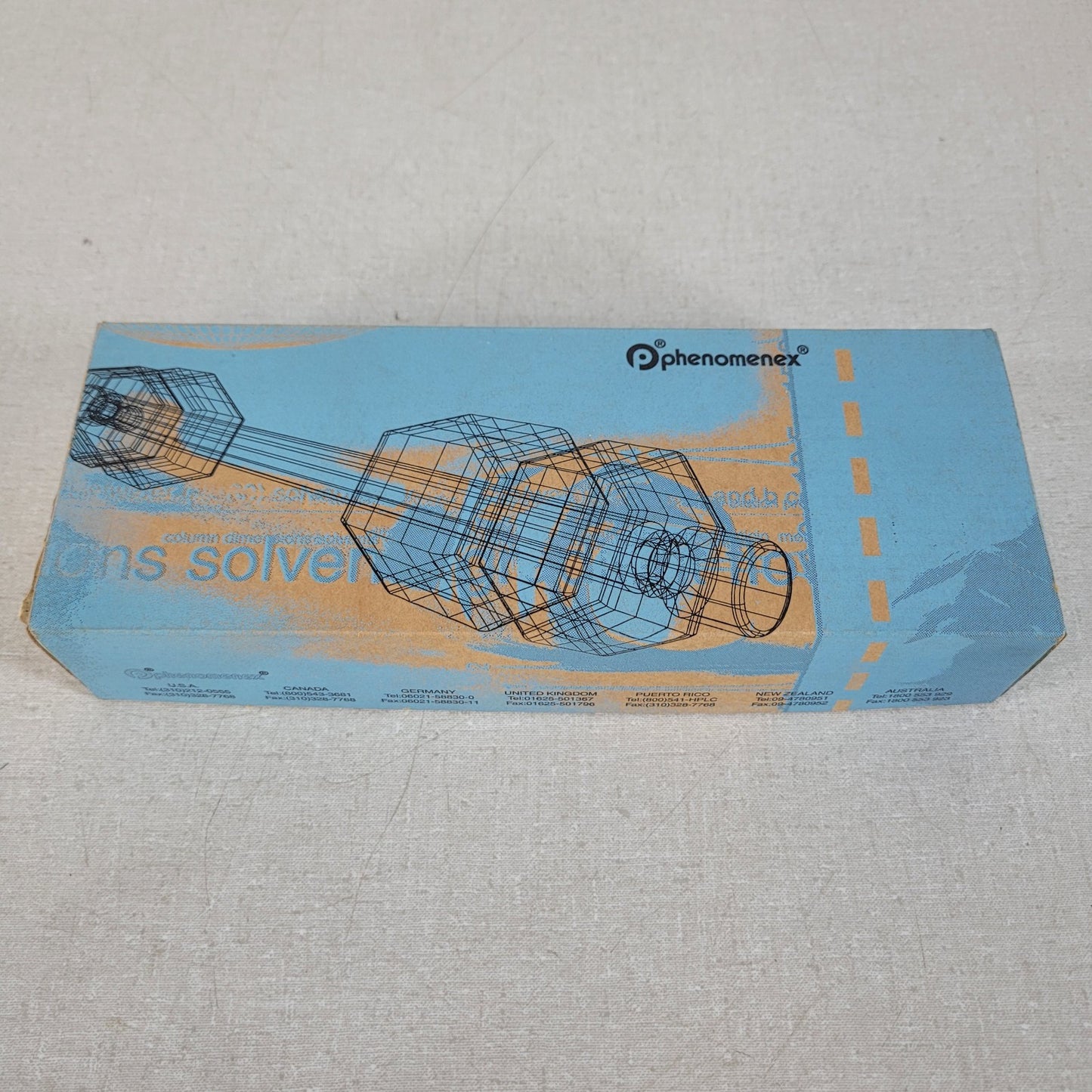 Phenomenex 00E-3188-D0 Phenosphere 5u Silica 125 x 4.00 mm  HPLC Column