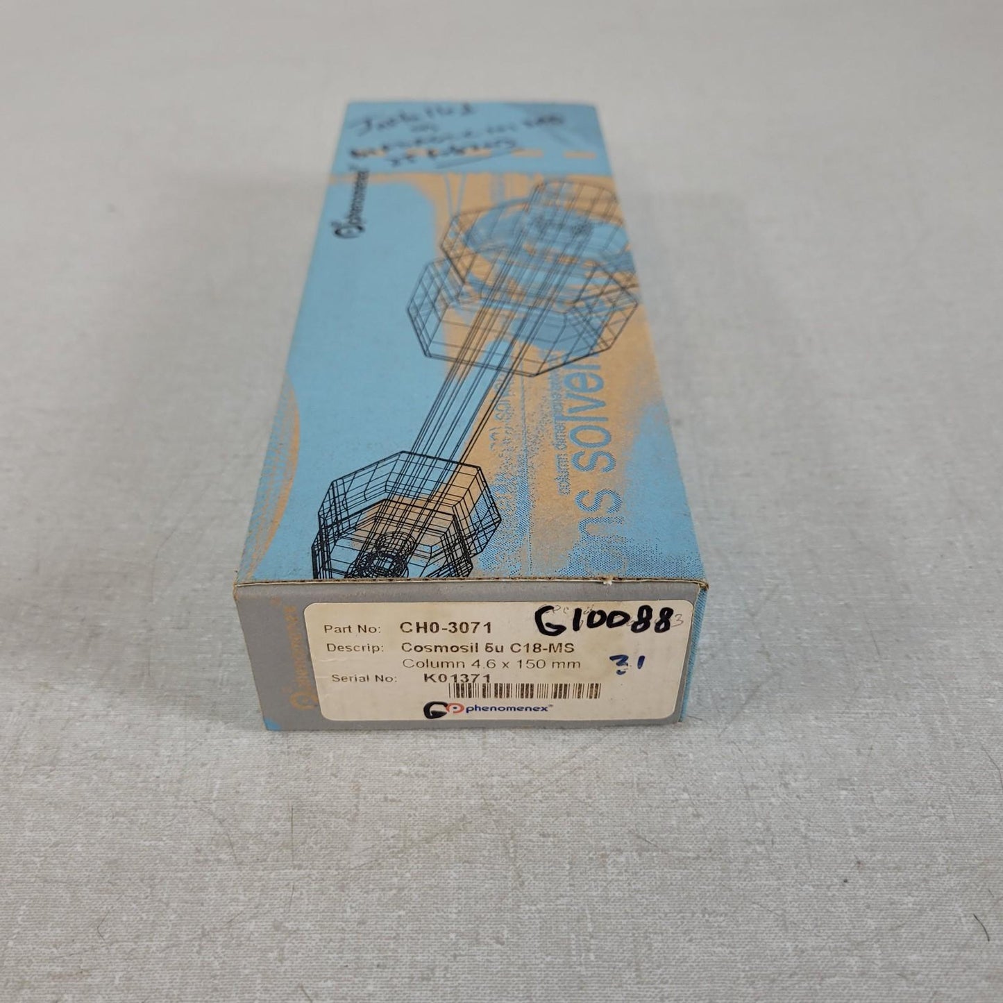 Phenomenex CH0-3071 Cosmosil 5u C18-MS Column 4.6 x 150mm Liquid Chromatagraphy