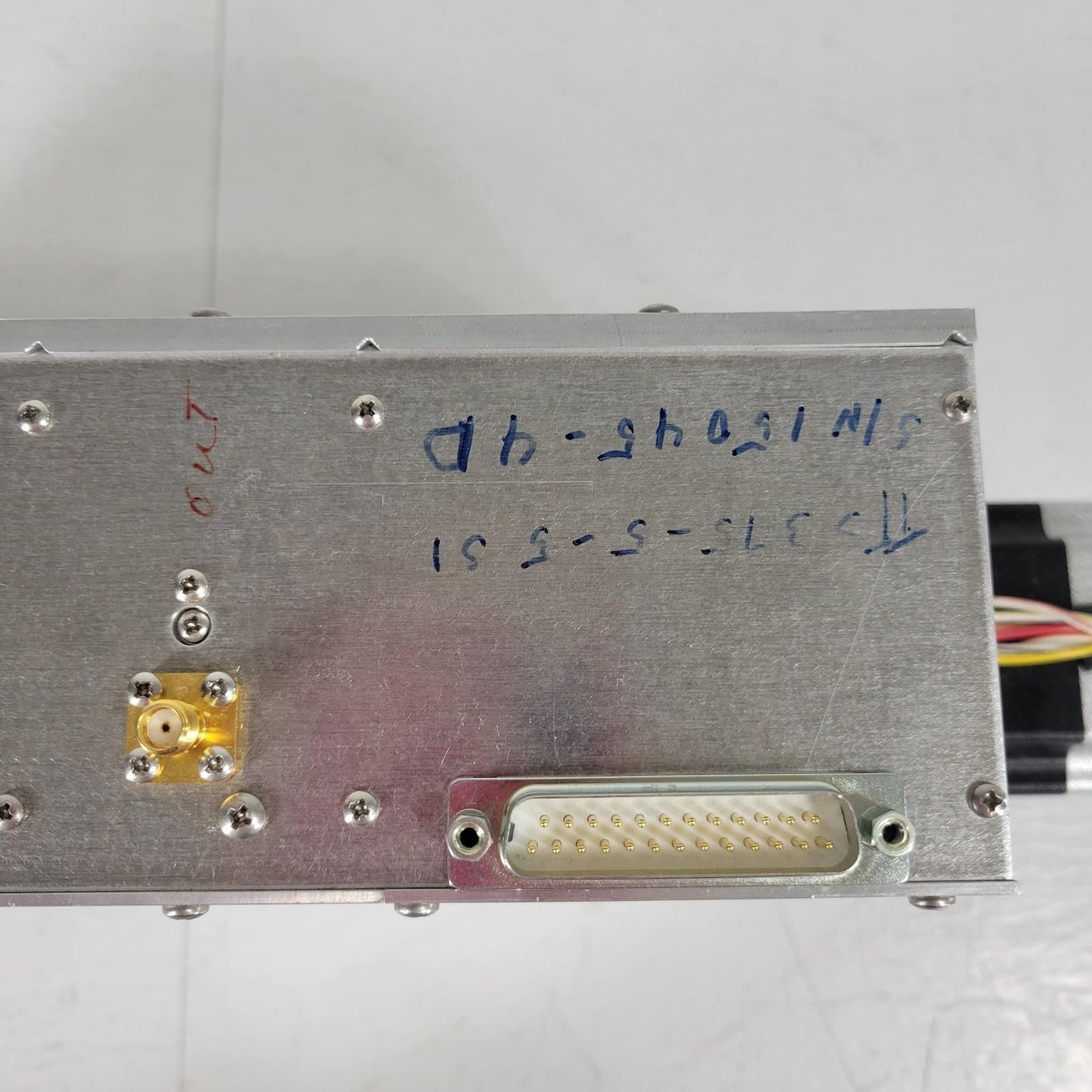Telonic Berkeley TS72-5-5331 SMA RF Tunable Bandpass w/ USS23T2104-8S Motor