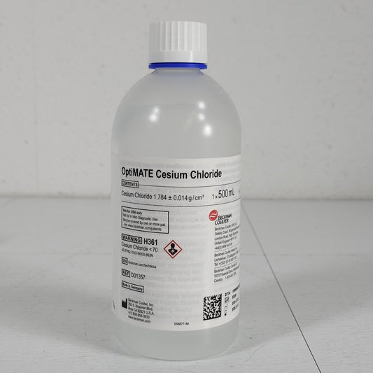 Beckman Coulter D01357 CsCl 1.784 ± 0.014 g/mL Purification 500 mL