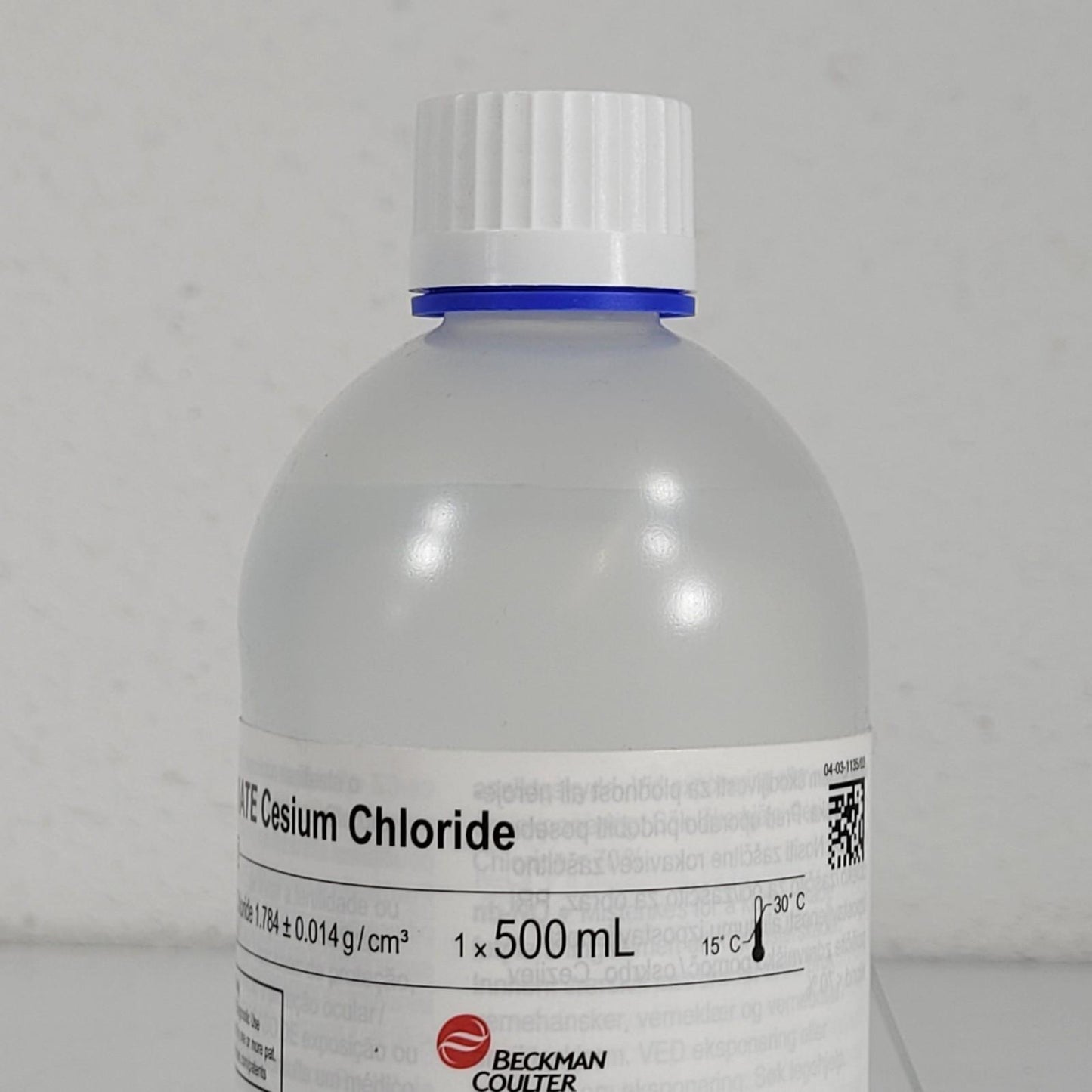 Beckman Coulter D01357 CsCl 1.784 ± 0.014 g/mL Purification 500 mL