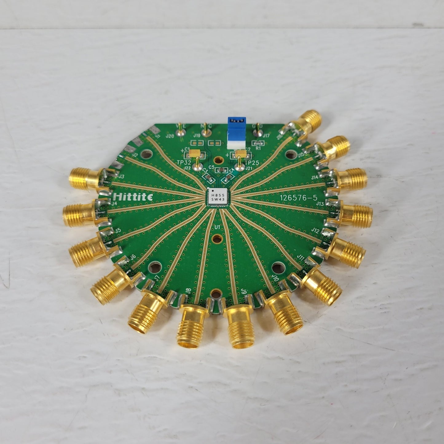 Hittite 126576-5 Multiplexer Interface Evaluation Board RF Programmable Output