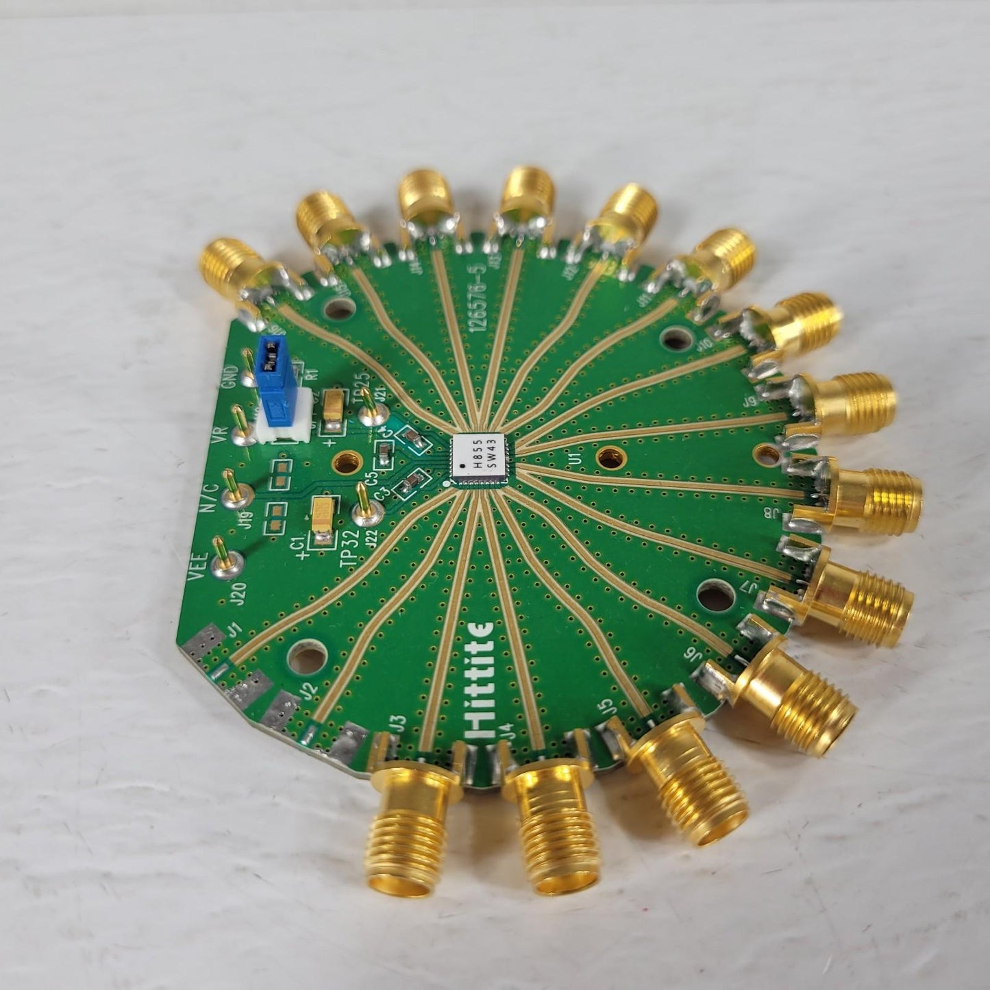 Hittite 126576-5 Multiplexer Interface Evaluation Board RF Programmable Output