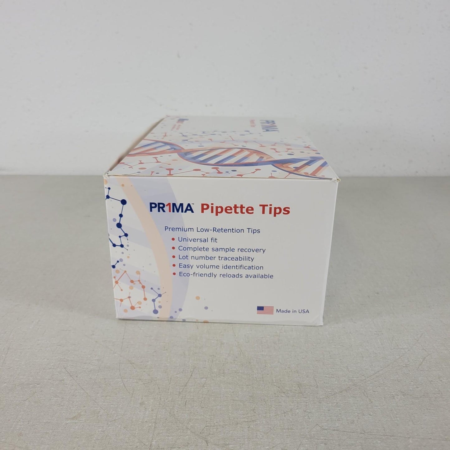 Midsci PR-300RK-S Prima 300ul Pipette Tips Racked Clear Low-Ret 10 Racks 96 Tips
