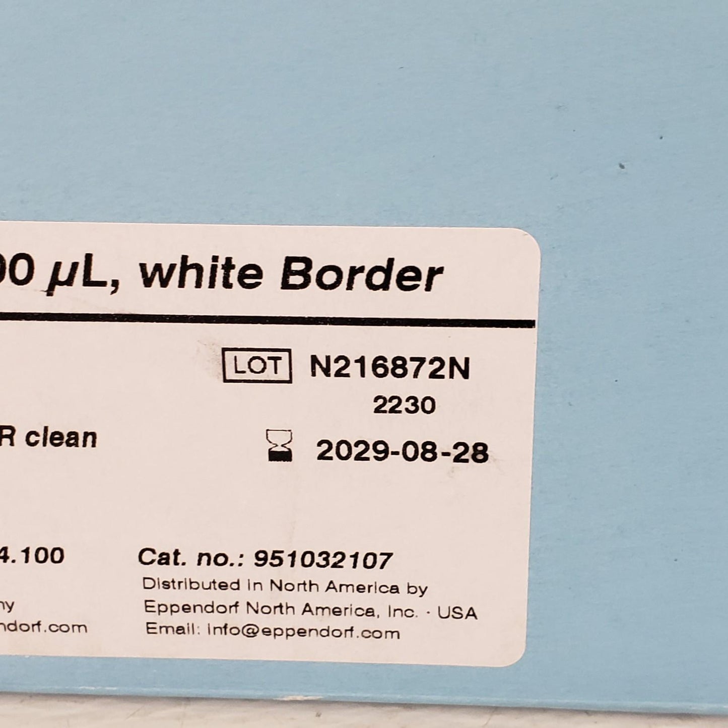 Eppendorf 951032107 Deepwell Plate 96/500 µL 64 Plates Protein LoBind PCR Clean
