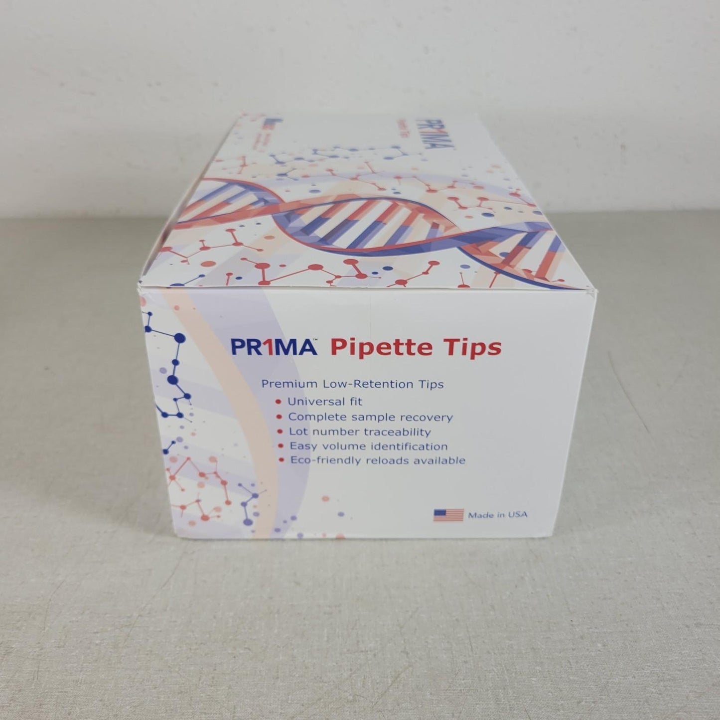 MidSci PR-200RK-S Prima 200ul Pipette Tips Racked Clear Low Retention 10 Racks