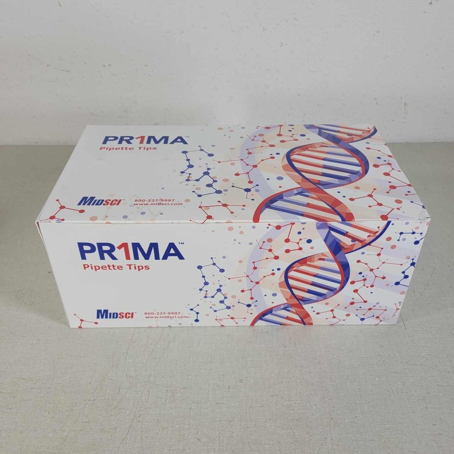 MidSci PR-10RK-FL Prima 10ul Barrier Tips Racked Clear Low Retention 10 Racks 96