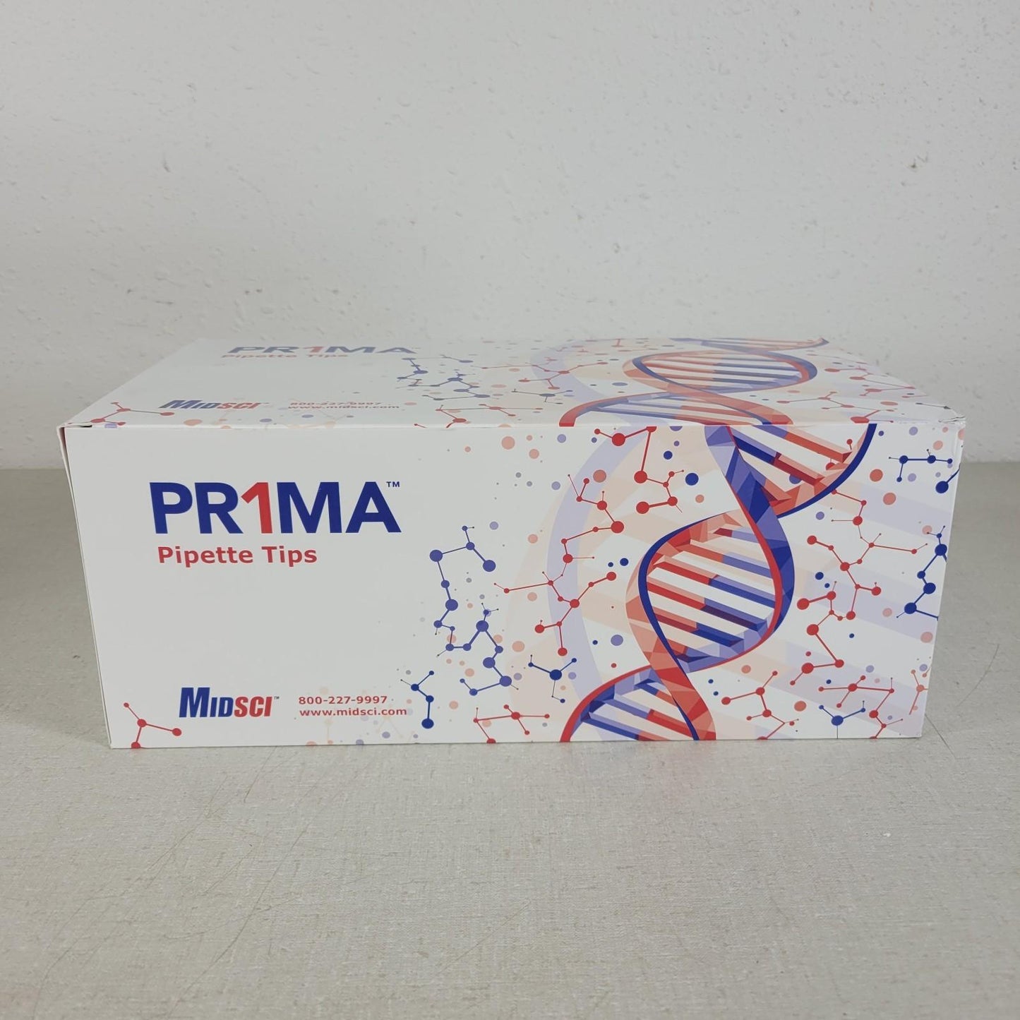 MidSci PR-10RK-FL Prima 10ul Barrier Tips Racked Clear Low Retention 10 Racks 96