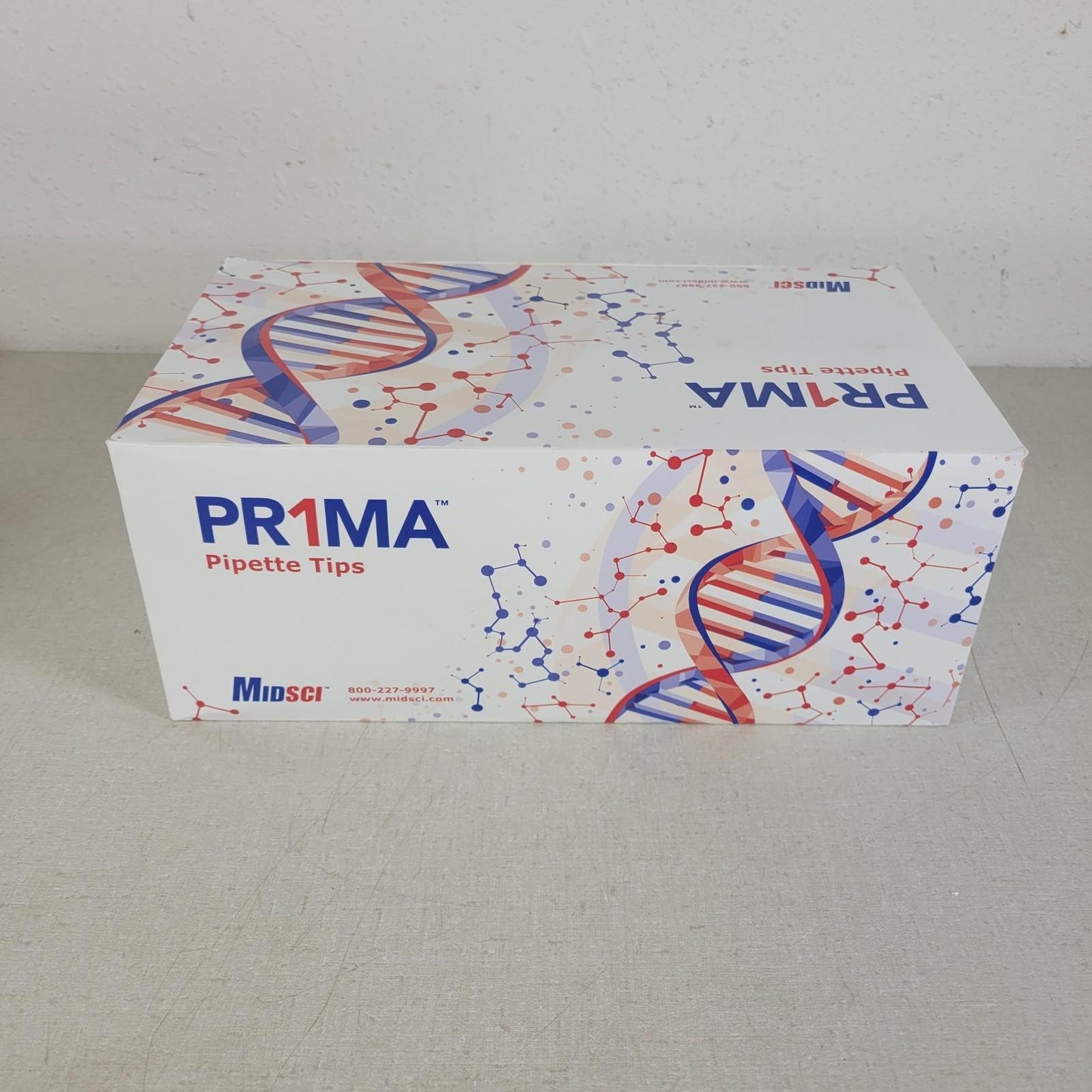 MidSci PR-10RK-FL Prima 10ul Barrier Tips Racked Clear Low Retention 10 Racks 96
