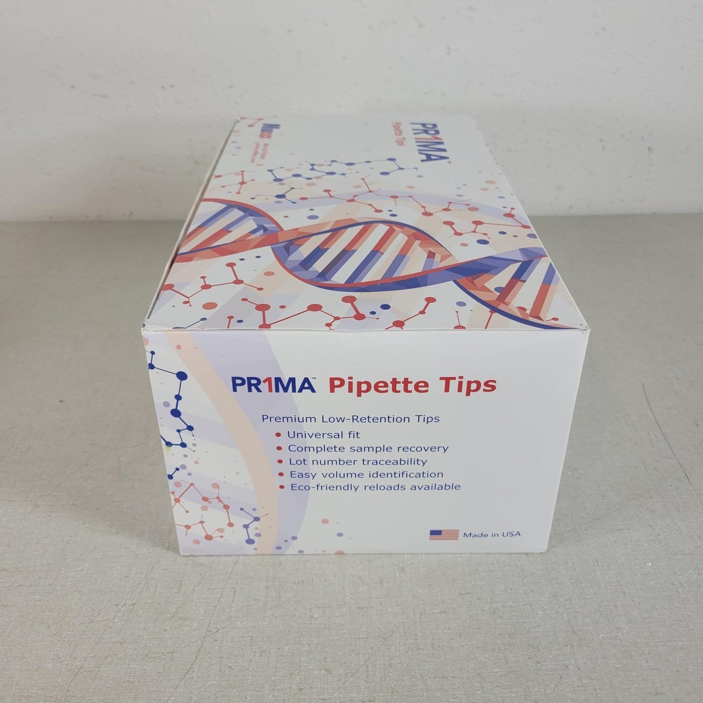 MidSci PR-10RK-FL Prima 10ul Barrier Tips Racked Clear Low Retention 10 Racks 96