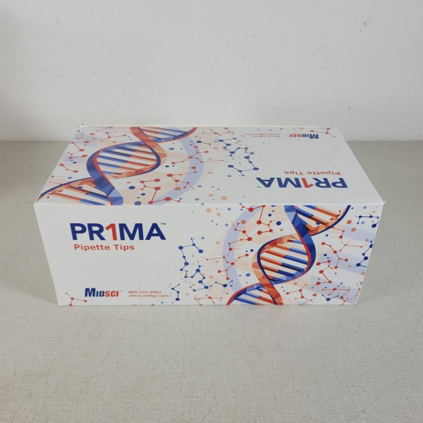 MidSci PR-200RK-FL Prima 200ul Barrier Tips Racked Clear Low Ret 10 Racks 96 Tip