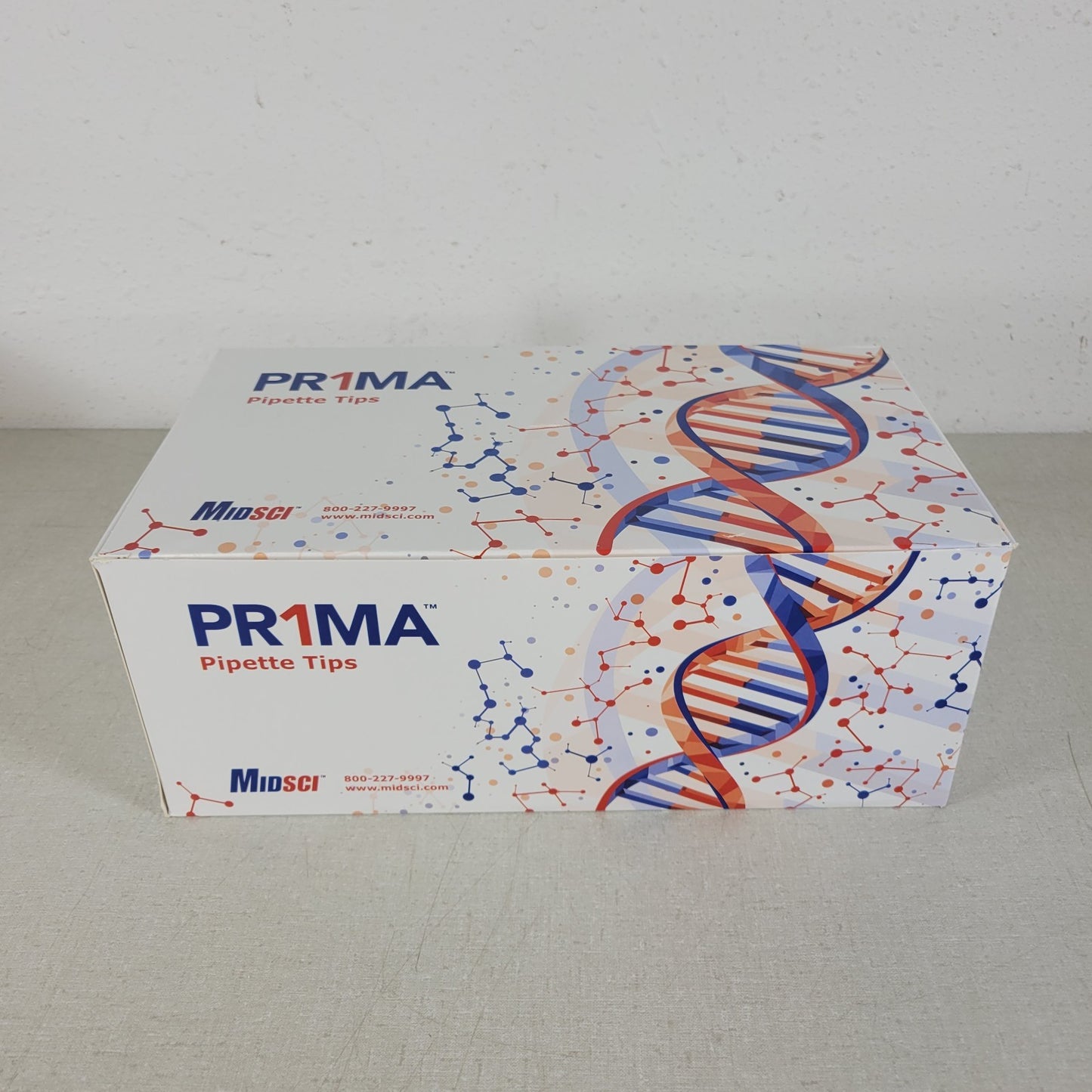 MidSci PR-20RK-FL Prima 20ul Barrier Tips Racked Clear Low Retn 10 Racks 96 Tips