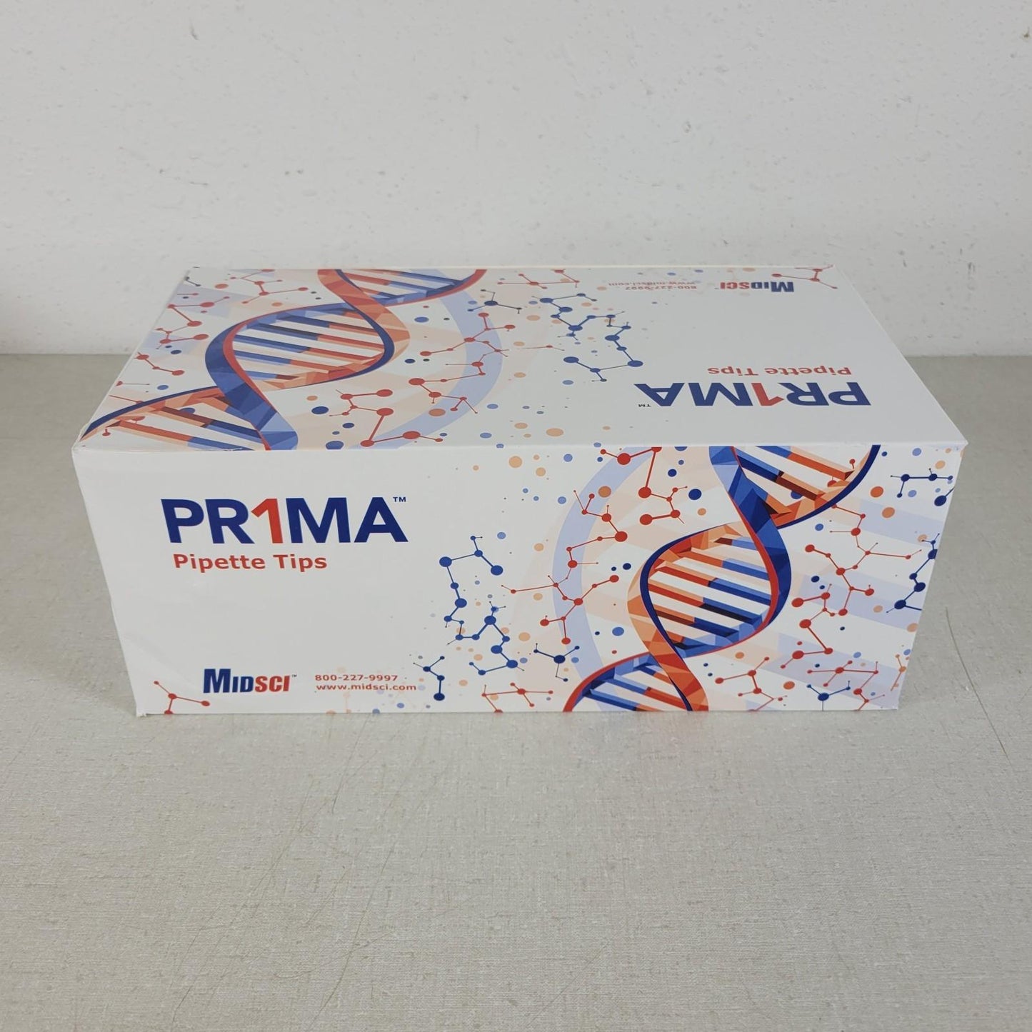 MidSci PR-20RK-FL Prima 20ul Barrier Tips Racked Clear Low Retn 10 Racks 96 Tips