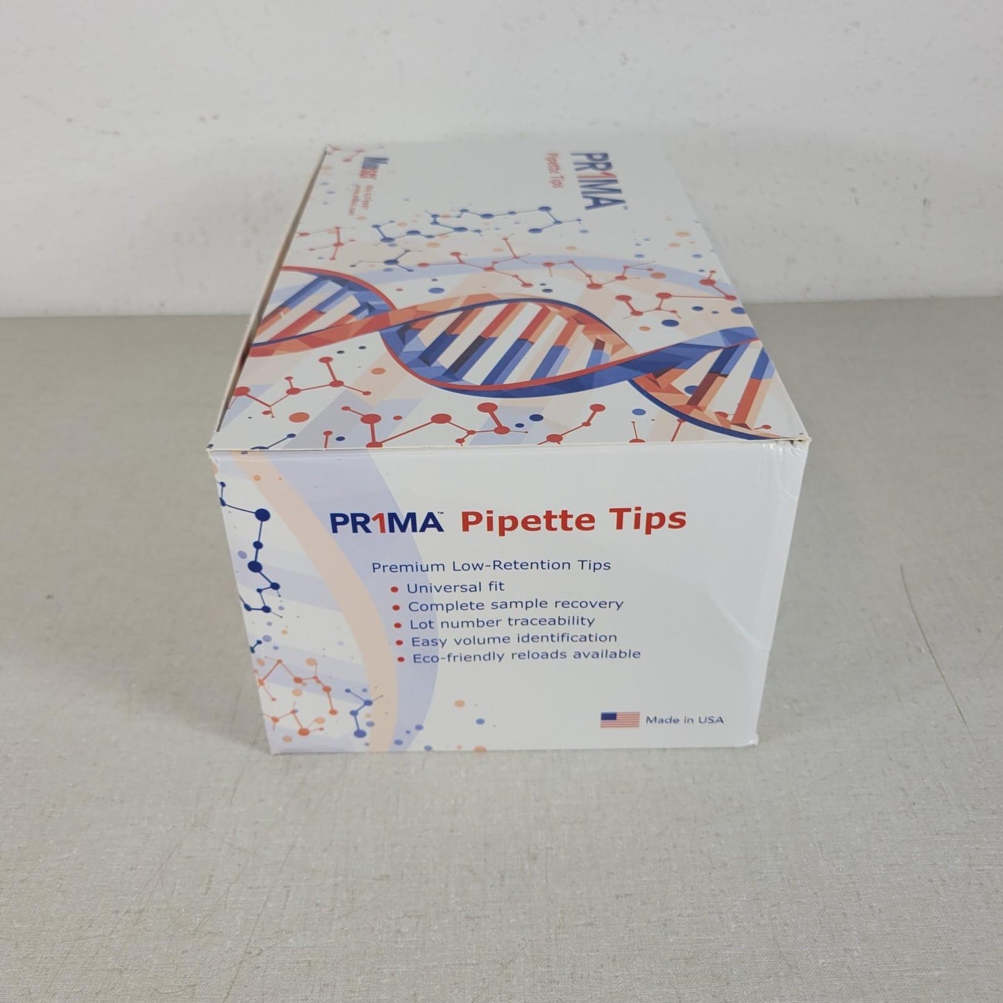 MidSci PR-20RK-FL Prima 20ul Barrier Tips Racked Clear Low Retn 10 Racks 96 Tips