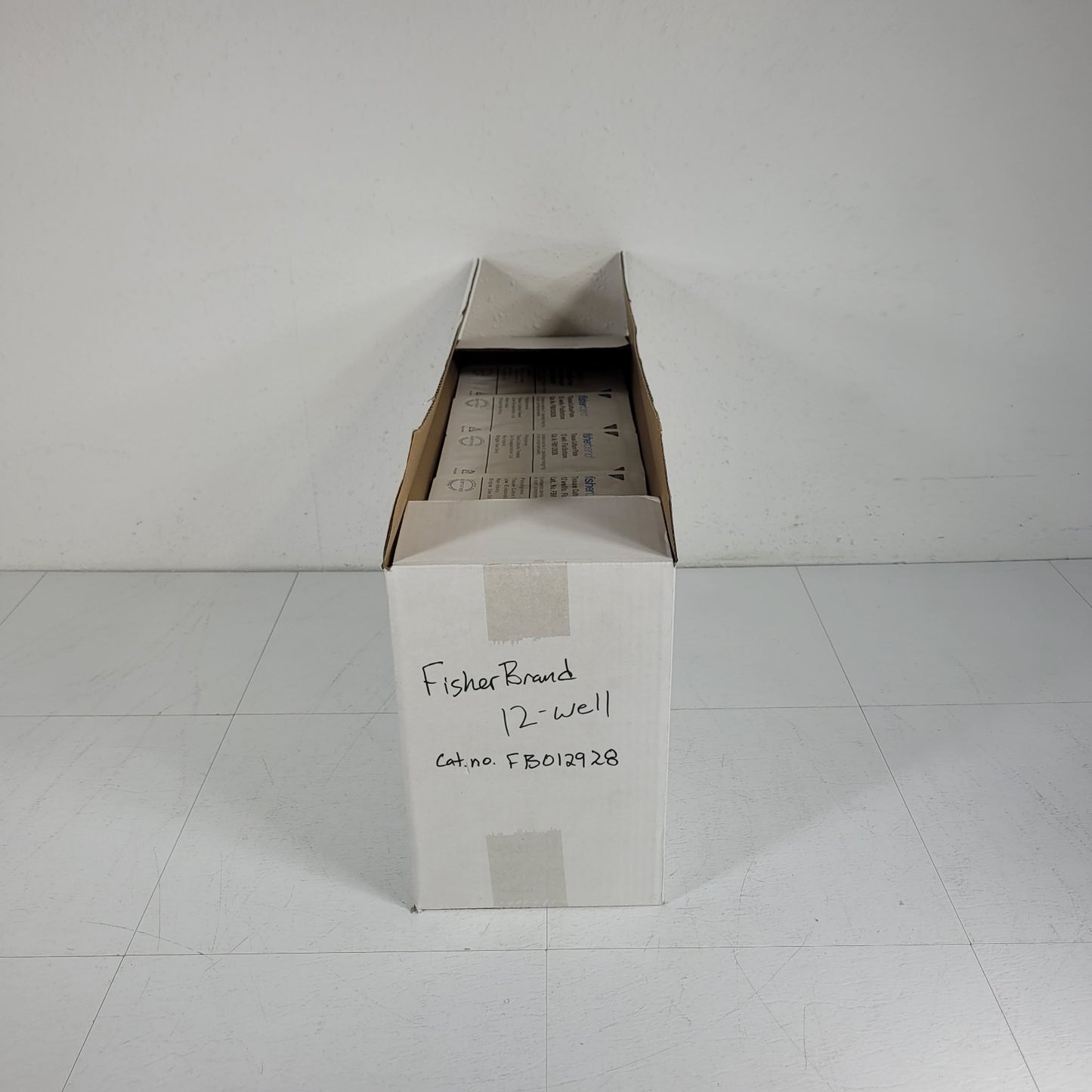 50PK Fisherbrand FB012928 12 Well Tissue Culture Plate Flat Bottom