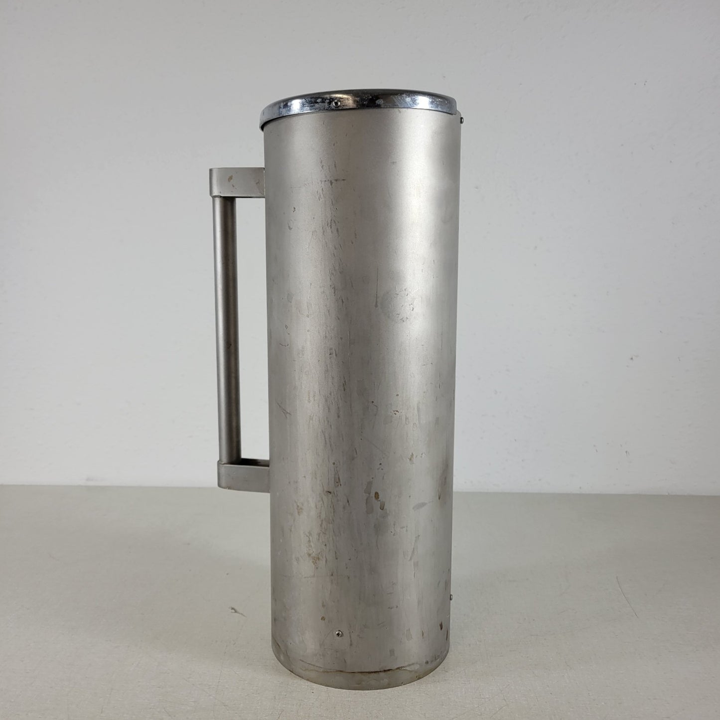 Dewar Flask 5" Diameter Approximately 21 L Aluminum LN2 Liquid Nitrogen Canister