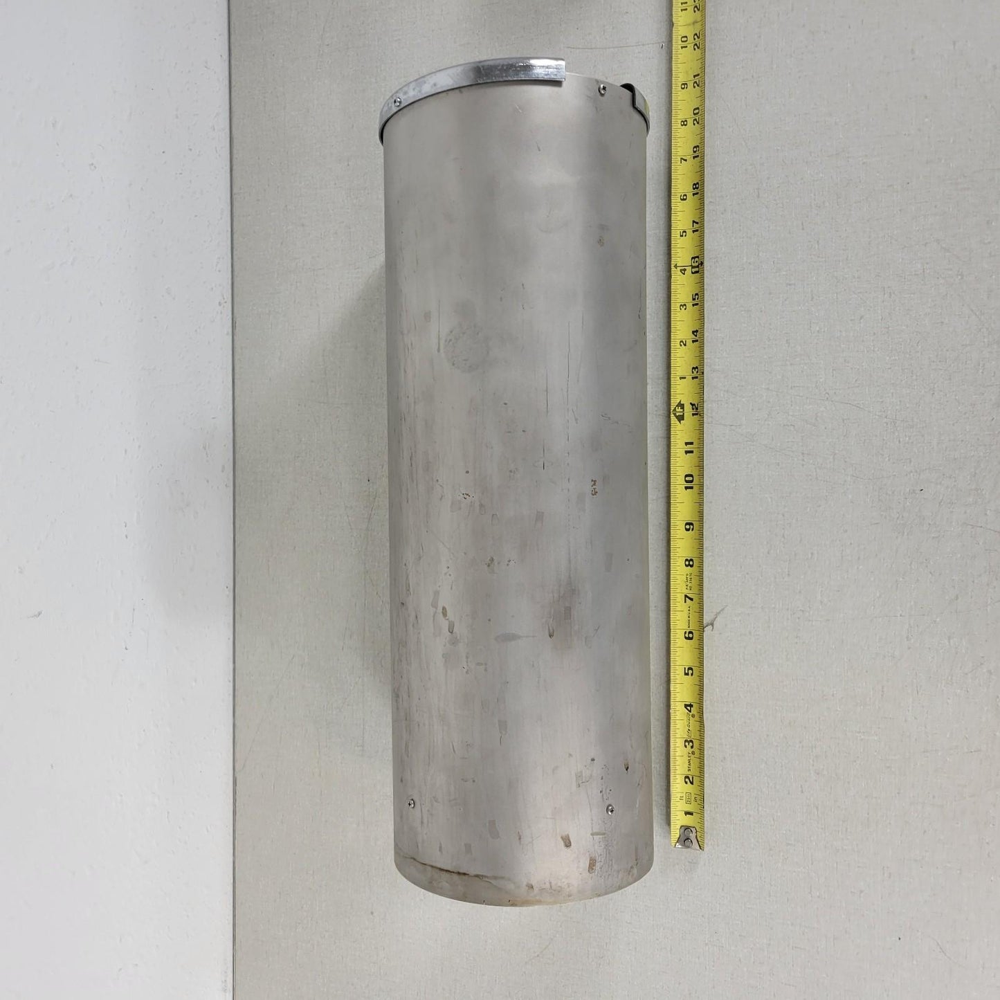 Dewar Flask 5" Diameter Approximately 21 L Aluminum LN2 Liquid Nitrogen Canister