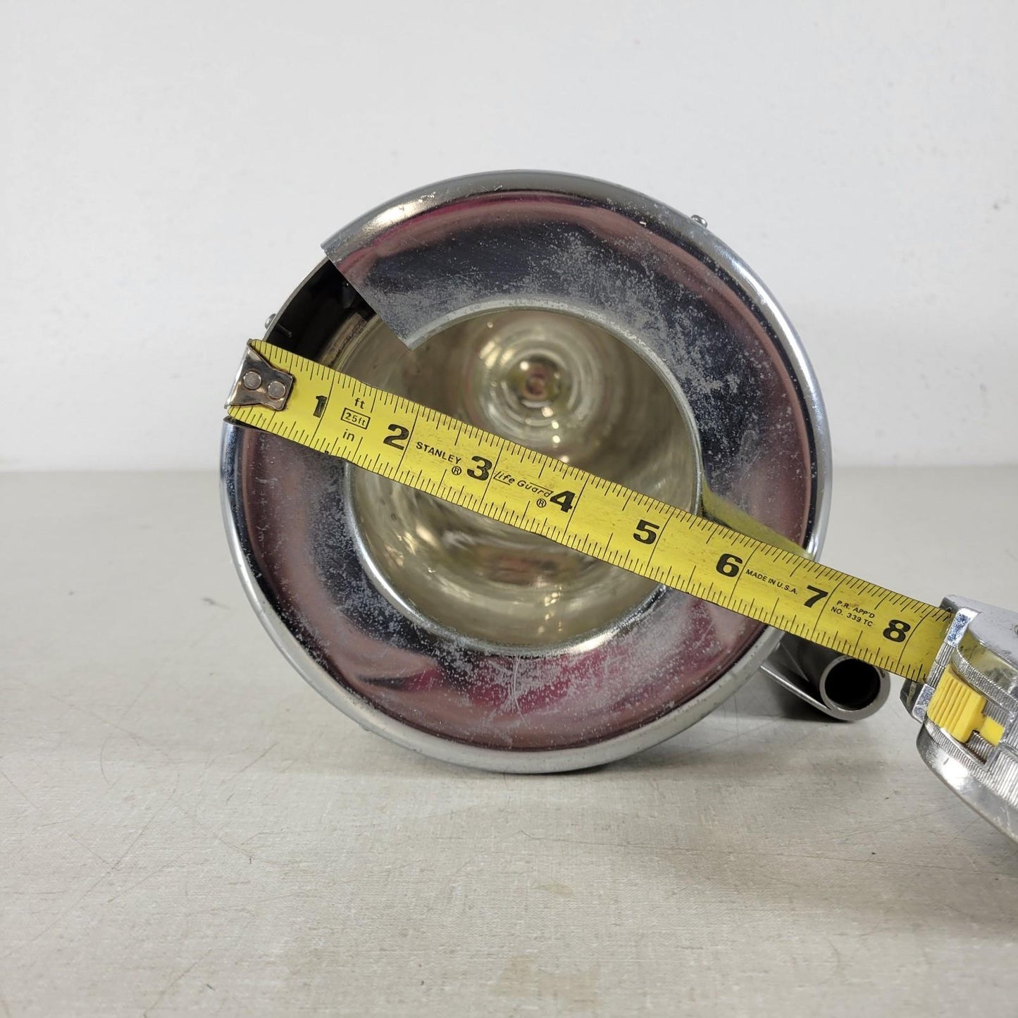 Dewar Flask 5" Diameter Approximately 21 L Aluminum LN2 Liquid Nitrogen Canister