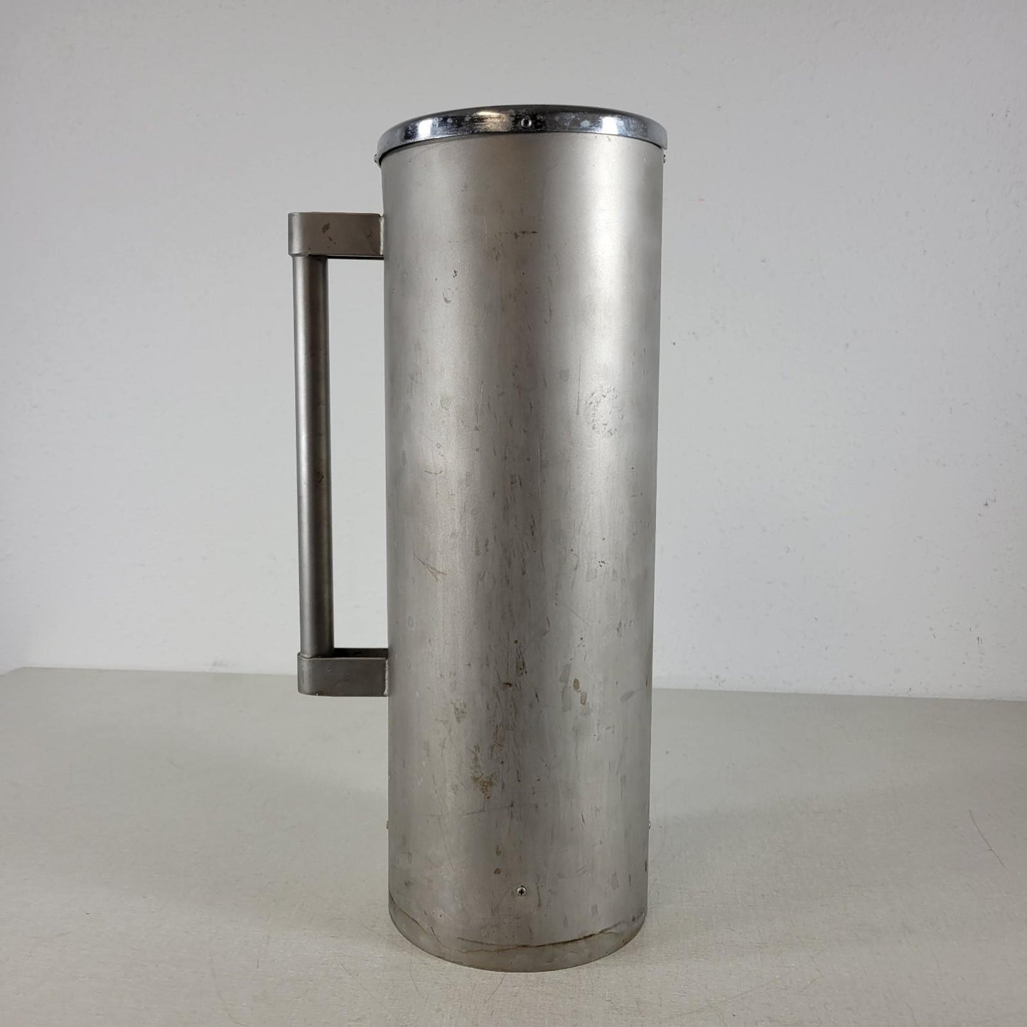 Dewar Flask 5" Diameter Approximately 21 L Aluminum LN2 Liquid Nitrogen Canister