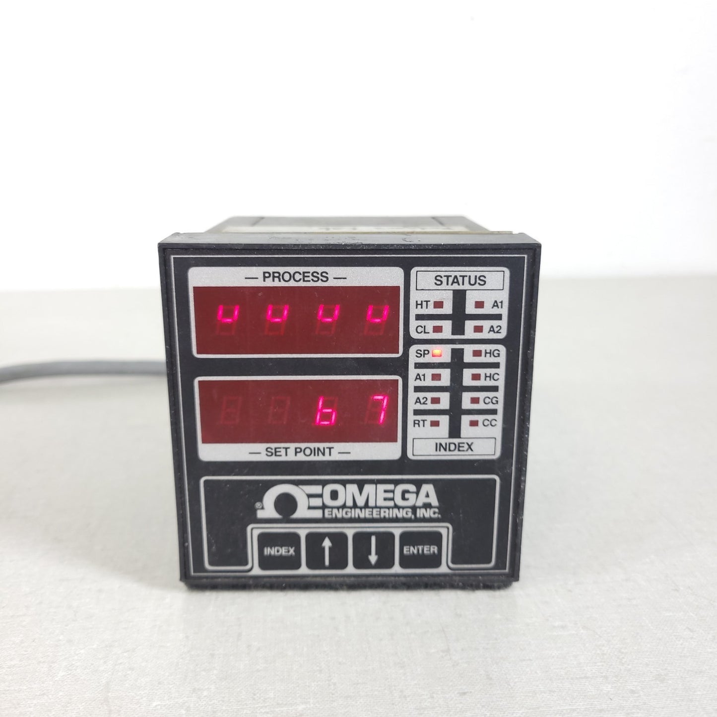 Tested Omega 6001-P1 Temperature Controller , -200°C to +600°C RTD, 120/240VAC
