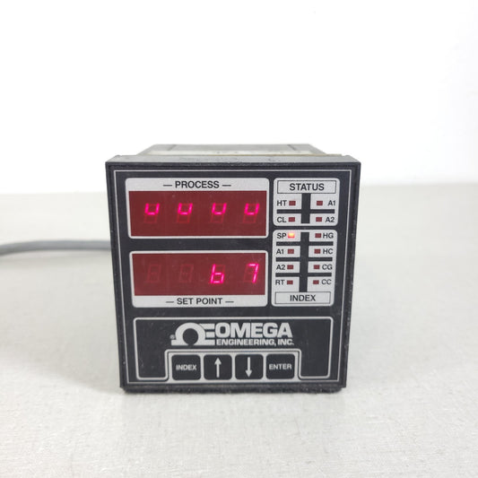Tested Omega 6001-P1 Temperature Controller , -200°C to +600°C RTD, 120/240VAC