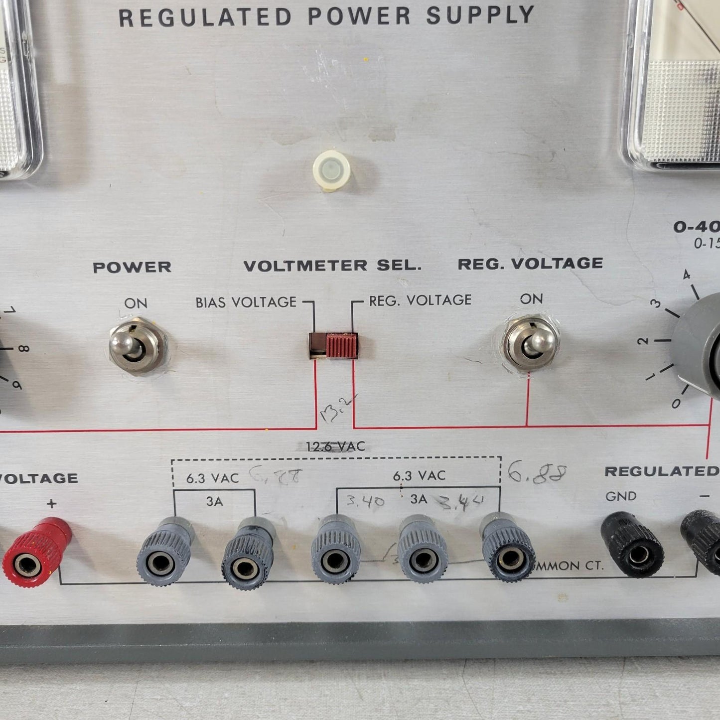 Vintage Eico 1030 Vacuum Tube High Voltage Regulated DC Supply 0-400V/0-150V