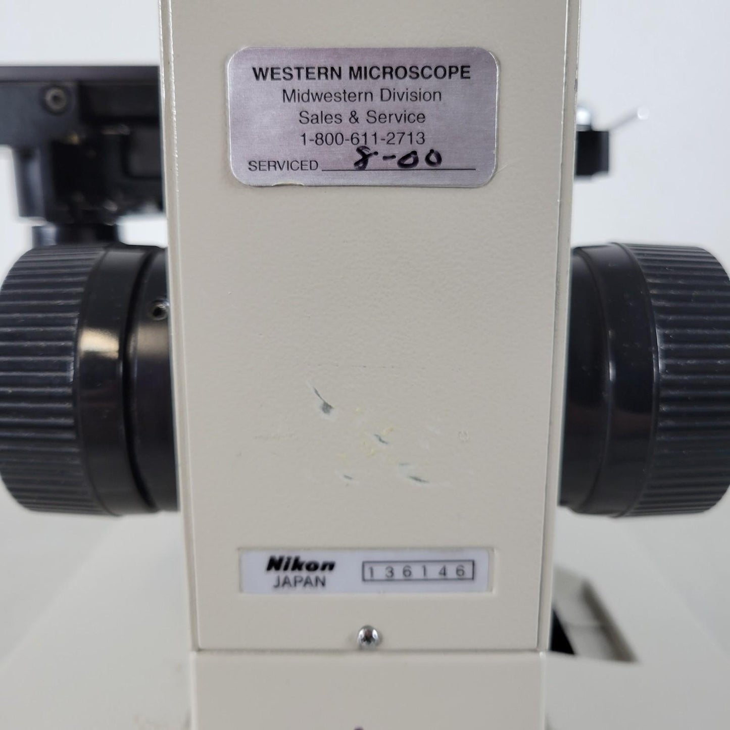 Nikon 136146 Alphaphot YS Microscope w/ E10 0.25 160/- and E40 0.65 160/0.17