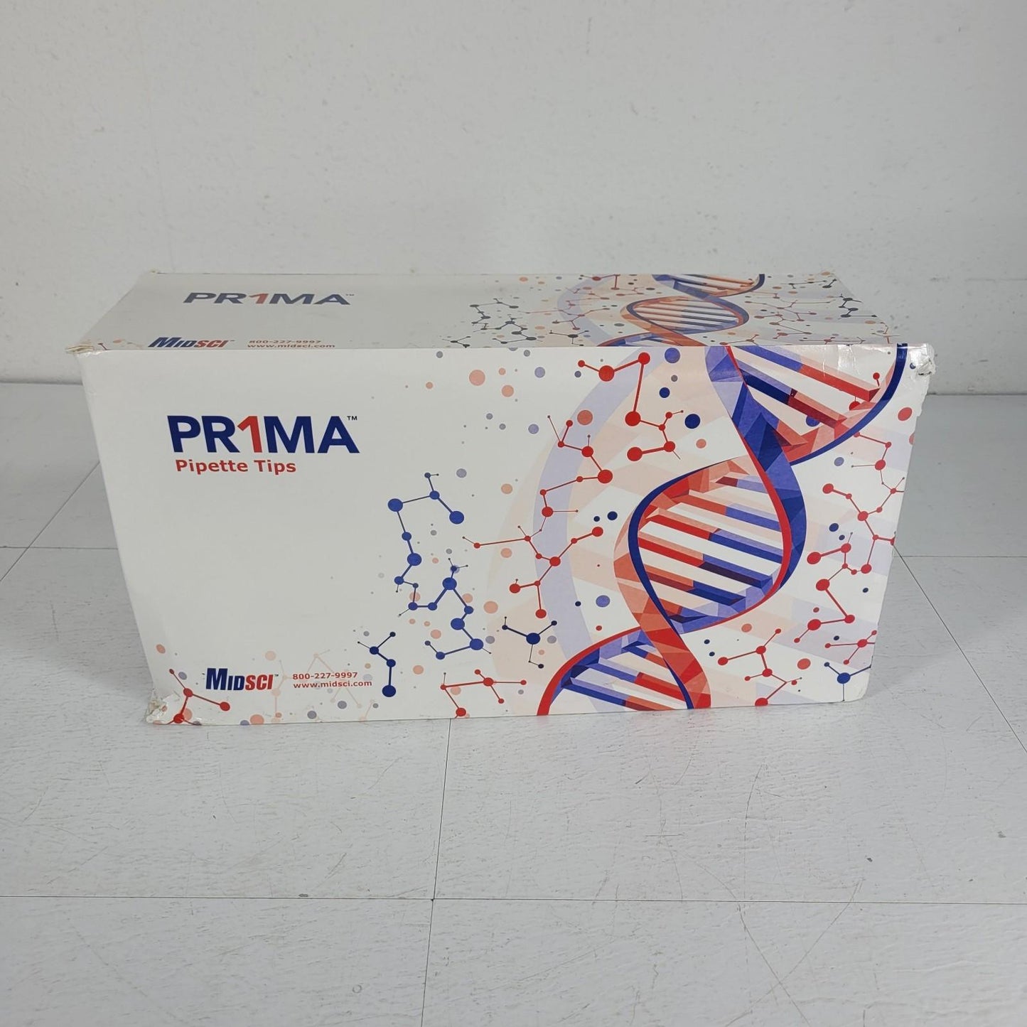 MidSci PR-1000RK-FL Prima 1000uL Barrier Tips Racked Natural Low Retention PR1MA
