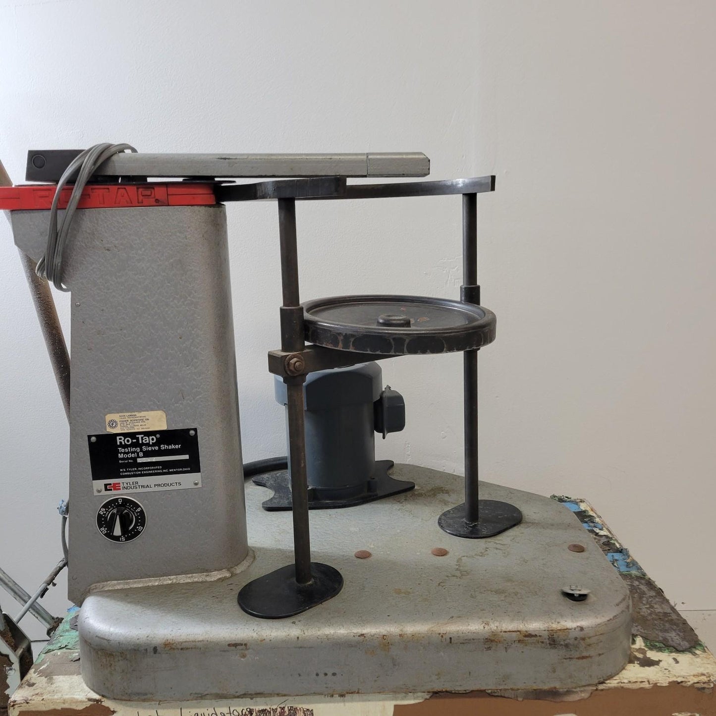 TESTED W.S. Tyler Ro-Tap Testing Mechanical Sieve Shaker Model B 115/230 Volts