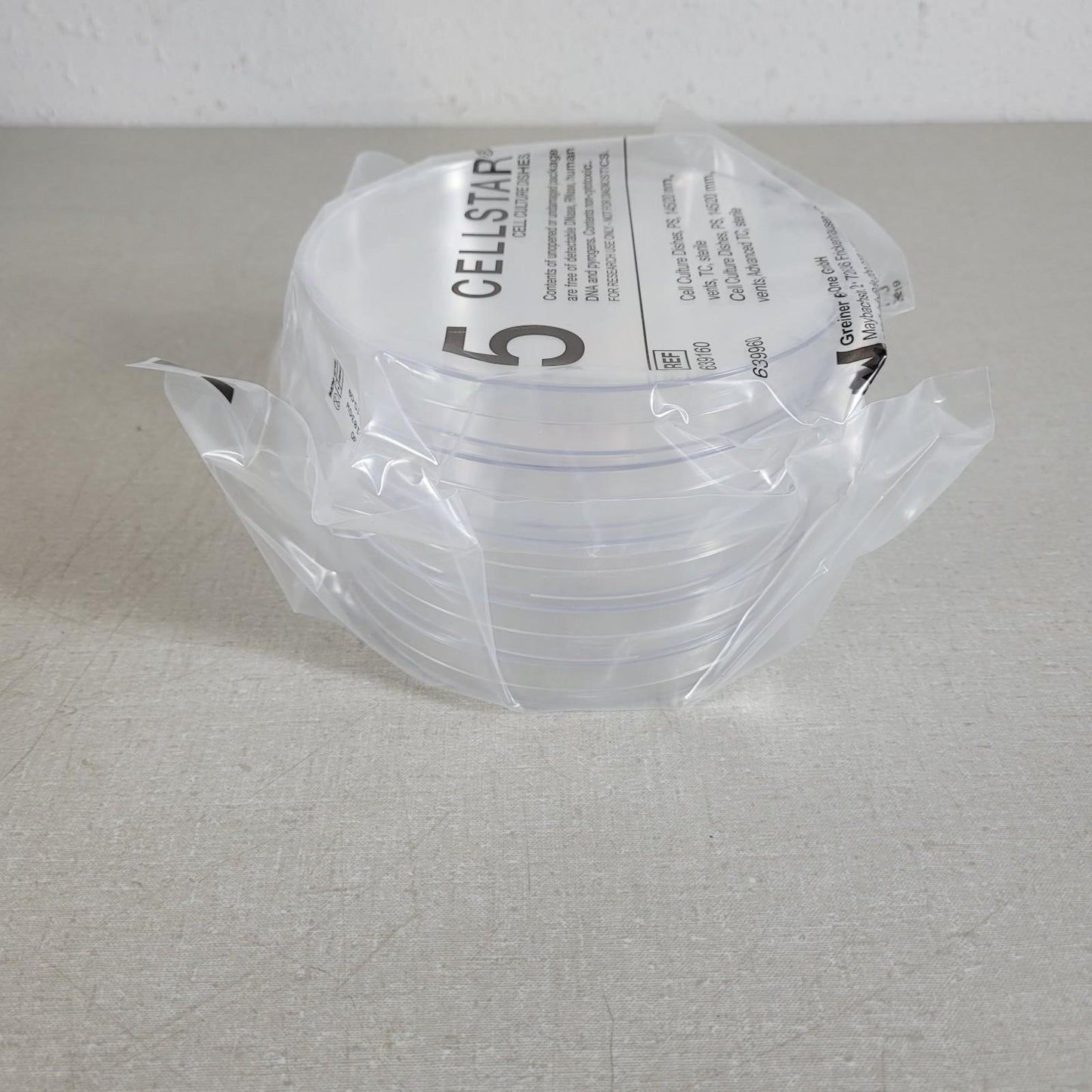 120/ct Greiner Bio-One 639160 Cellstar Cell Culture Dish 145/20mm Vents
