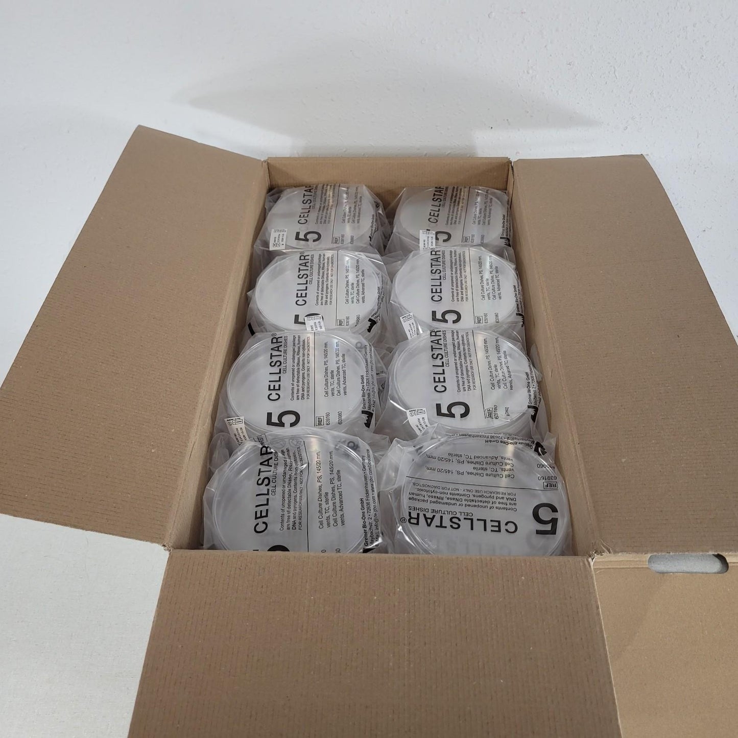 120/ct Greiner Bio-One 639160 Cellstar Cell Culture Dish 145/20mm Vents