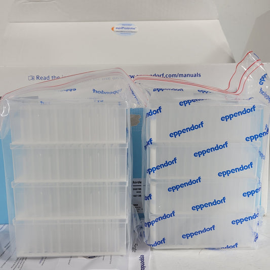 Eppendorf 951032808 Deepwell Plate 96/1000 𝜇L White Border DNA LoBind 8 Plates