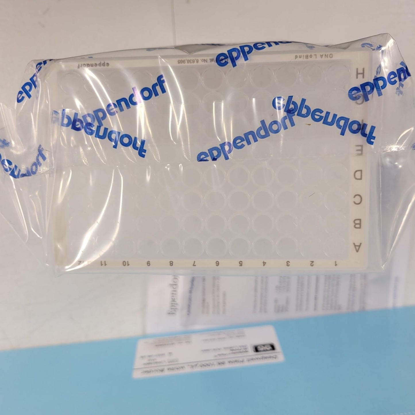 Eppendorf 951032808 Deepwell Plate 96/1000 𝜇L White Border DNA LoBind 8 Plates