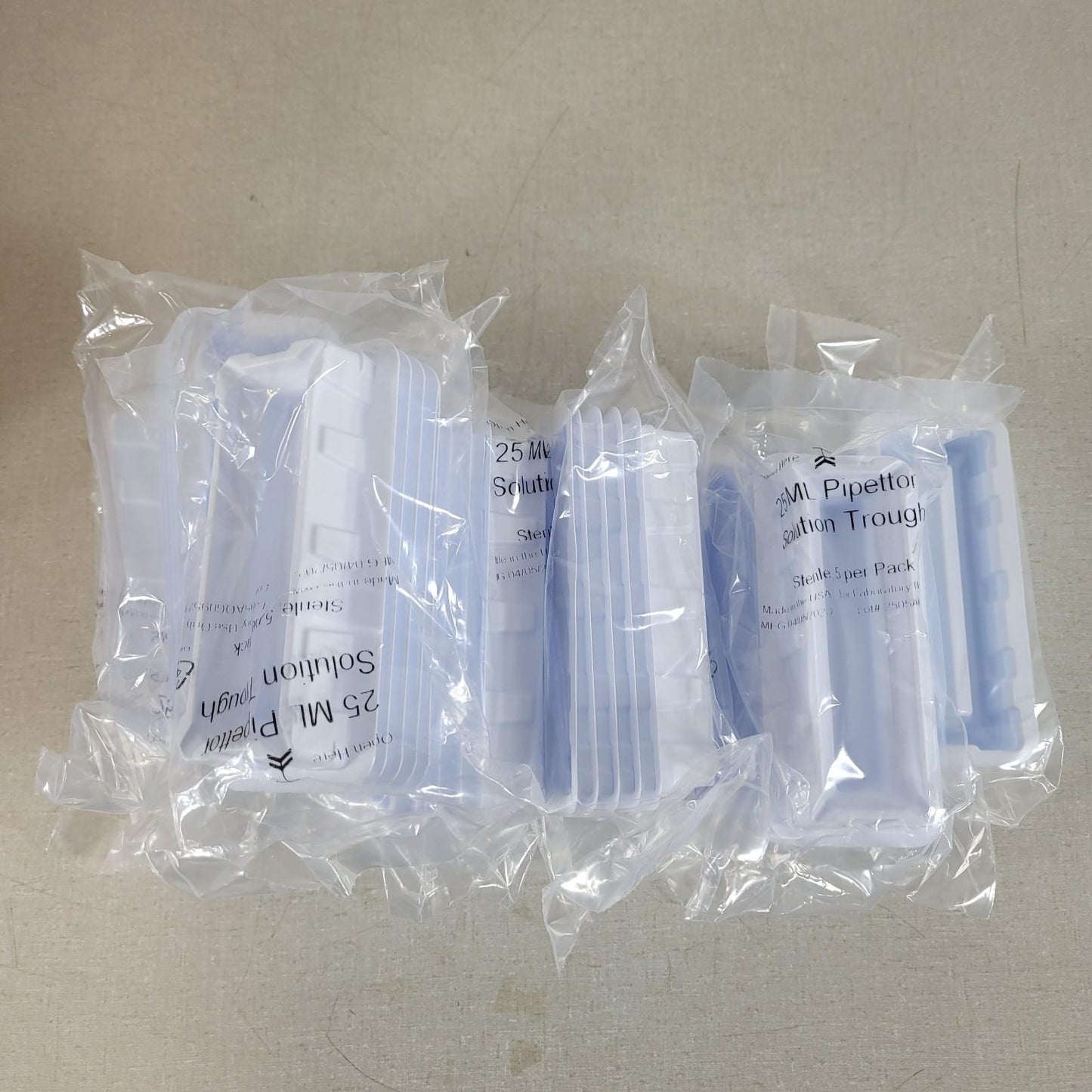 New Box of 250 AquaFill S255200 25ml Clean Reservoirs Pipettor A7C