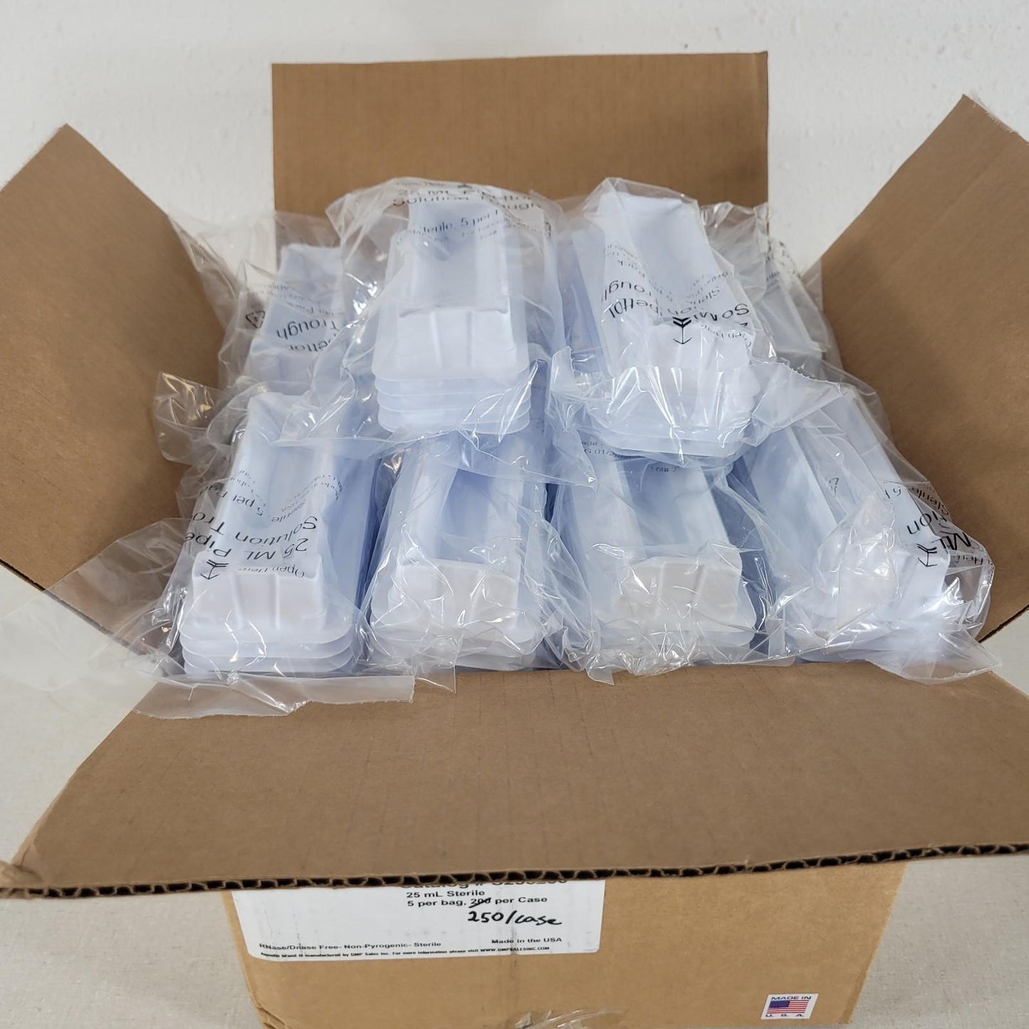 New Box of 250 AquaFill S255200 25ml Clean Reservoirs Pipettor A7C