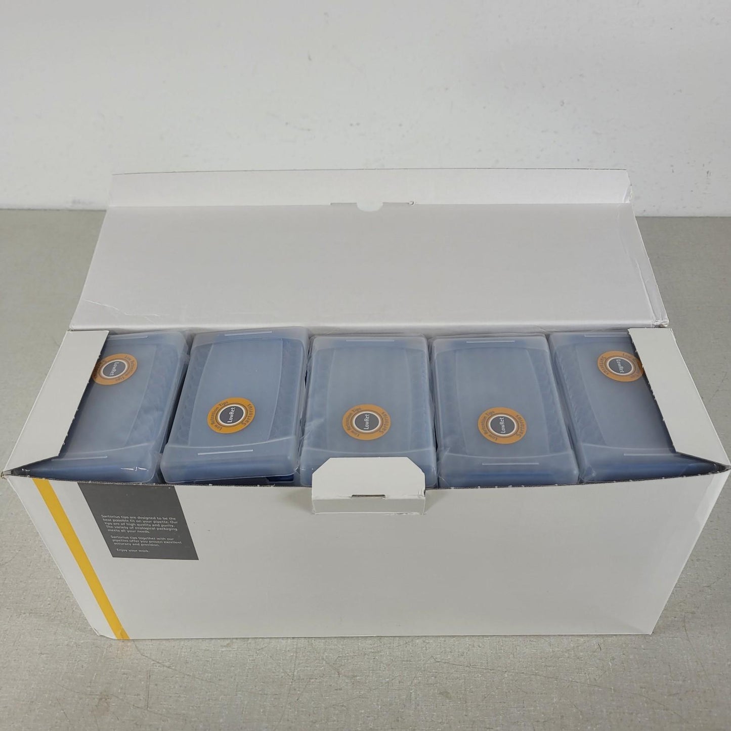 Satorius LH-L791 000 Optifit Tip, Low Retention Single Tray 1000 uL 10x96 Tips