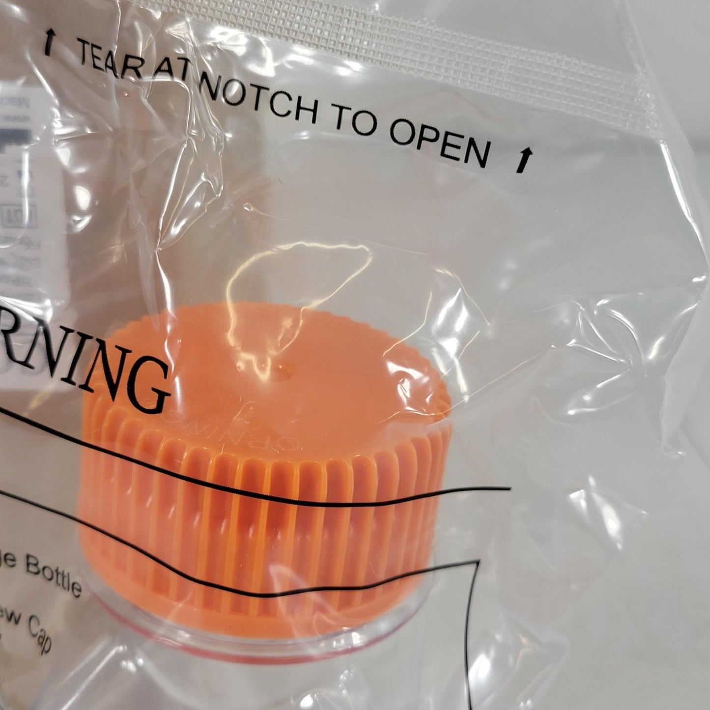 12/Pack Corning 431530 PET Storage Bottle 125mL 45mm Screw Cap Graduated