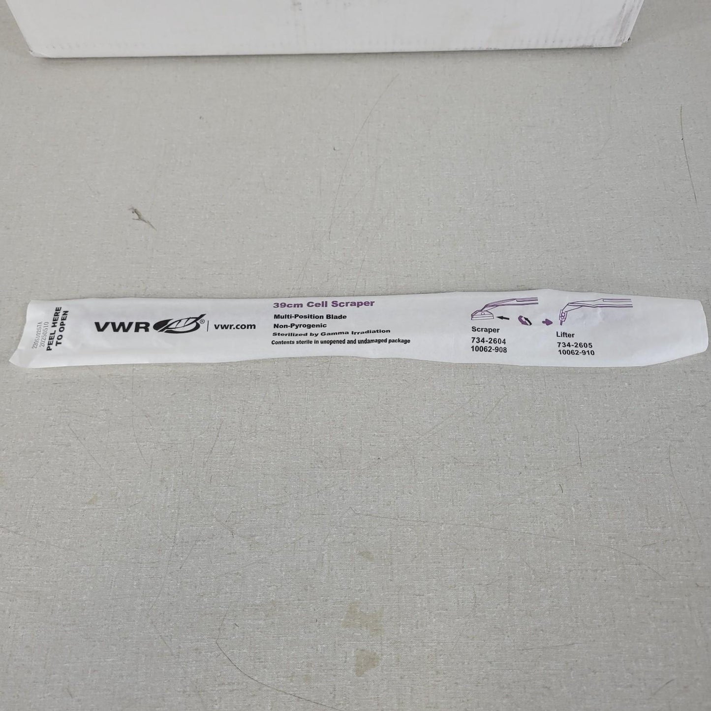 VWR 10062-908 Cell Scraper 39cm Length Scraper Blade 30mm Case of 100