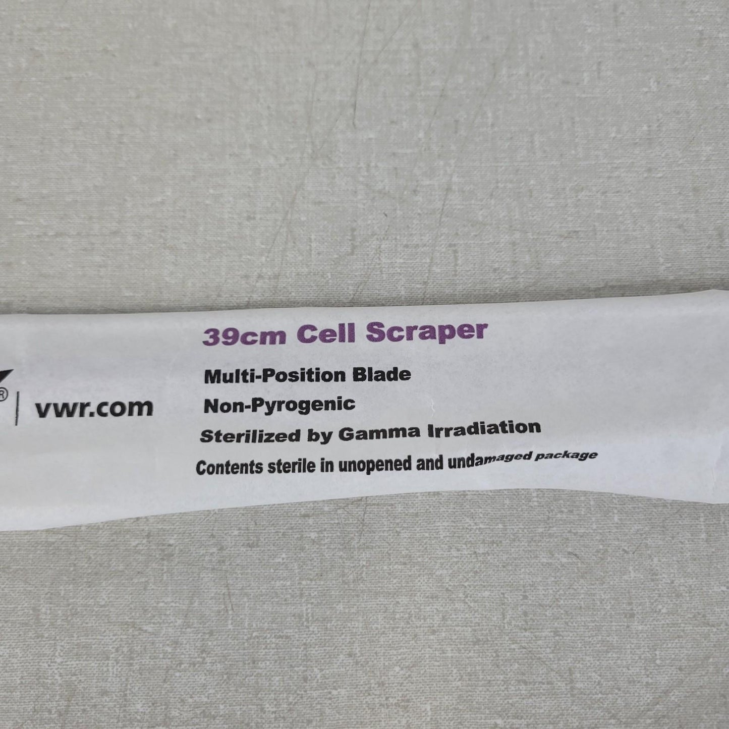 VWR 10062-908 Cell Scraper 39cm Length Scraper Blade 30mm Case of 100