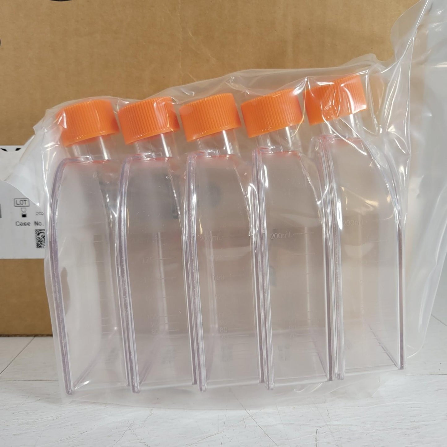70-Pack Corning 430641U 75cm² U-Shaped Canted Neck Treated Cell Culture Flask