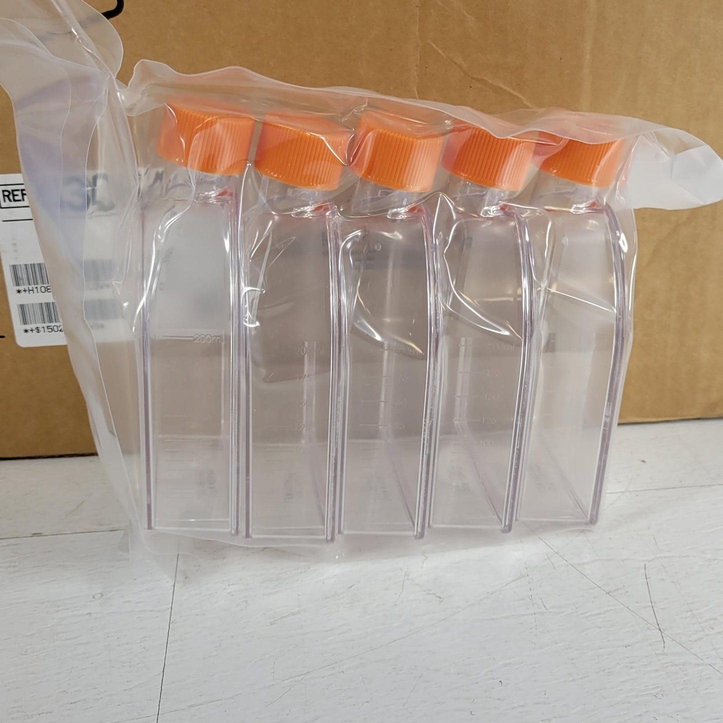 70-Pack Corning 430641U 75cm² U-Shaped Canted Neck Treated Cell Culture Flask