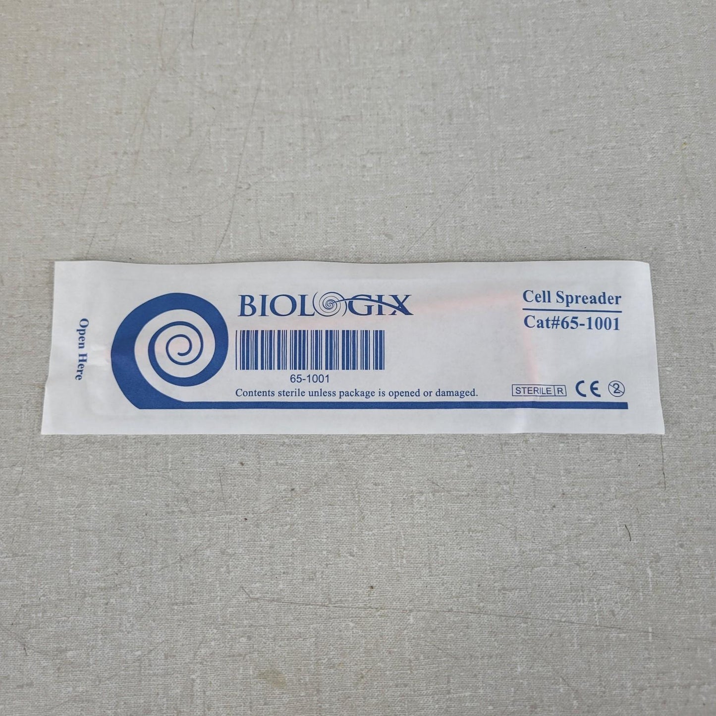 Biologix 65-1001 Cell Spreader Polystyrene Clean Disposable- 270 Box Count