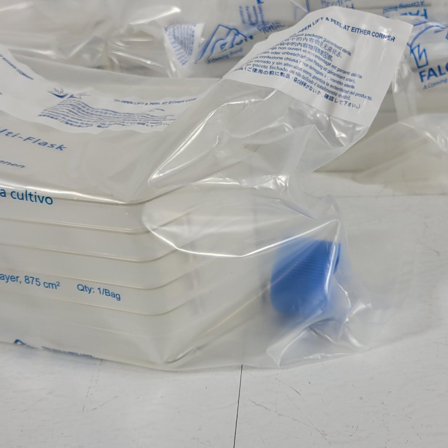 Corning Falcon 353144 875cm² Rectangular Cell Culture 5-Layer Multi-Flask 8/pk