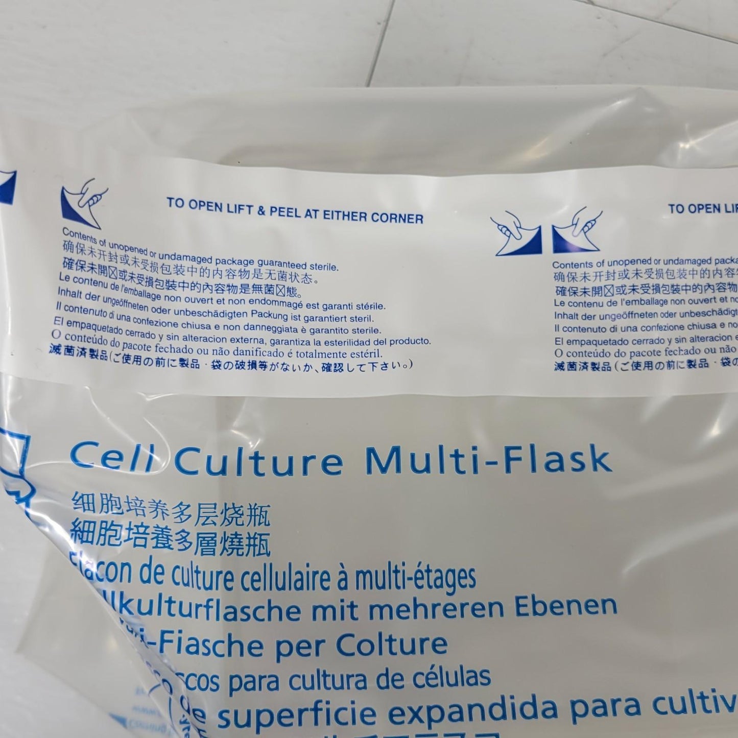 Corning Falcon 353144 875cm² Rectangular Cell Culture 5-Layer Multi-Flask 4/pk