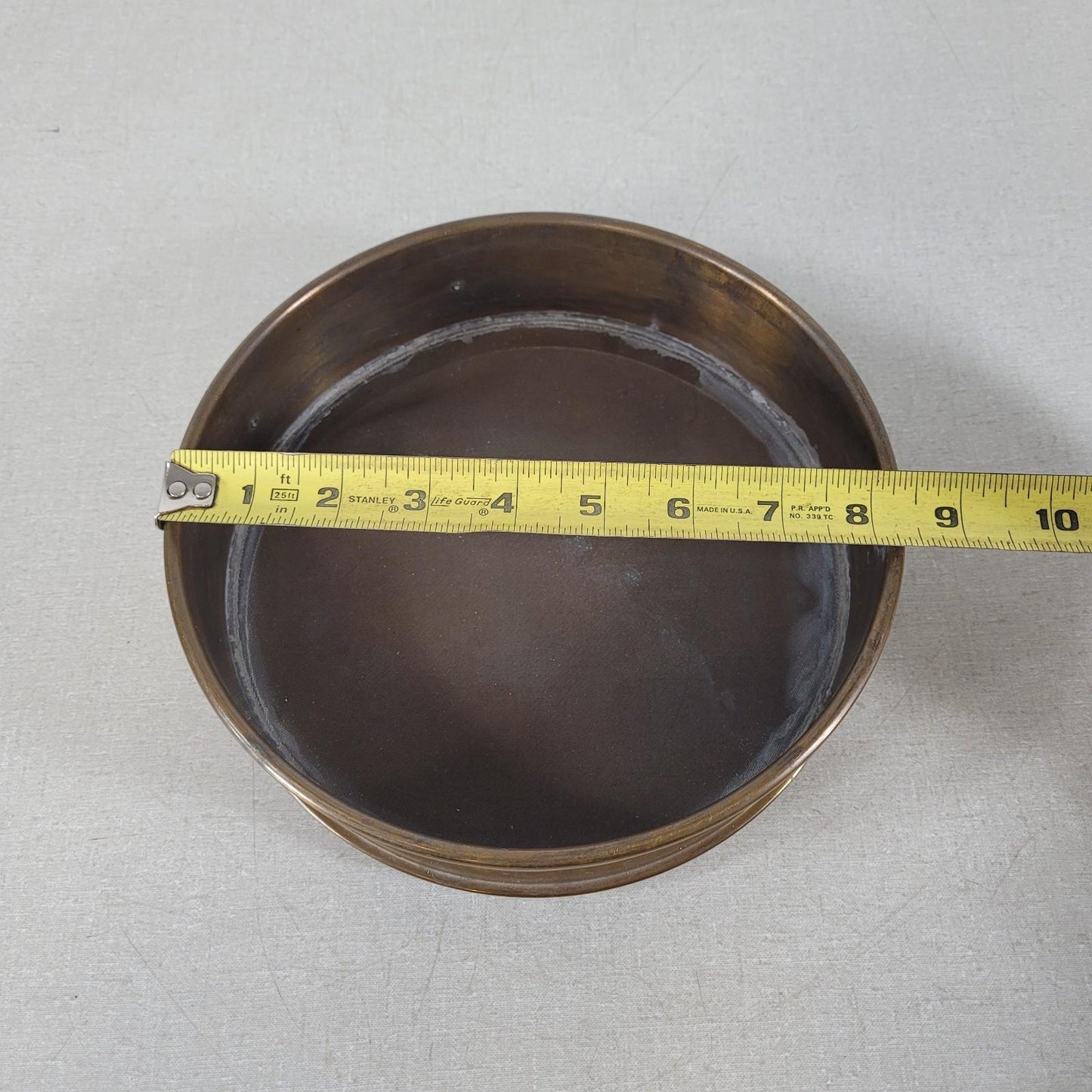 Fisher Scientific Co Standard Testing Sieve ASTM E-11 Specification NO. 60 Mesh