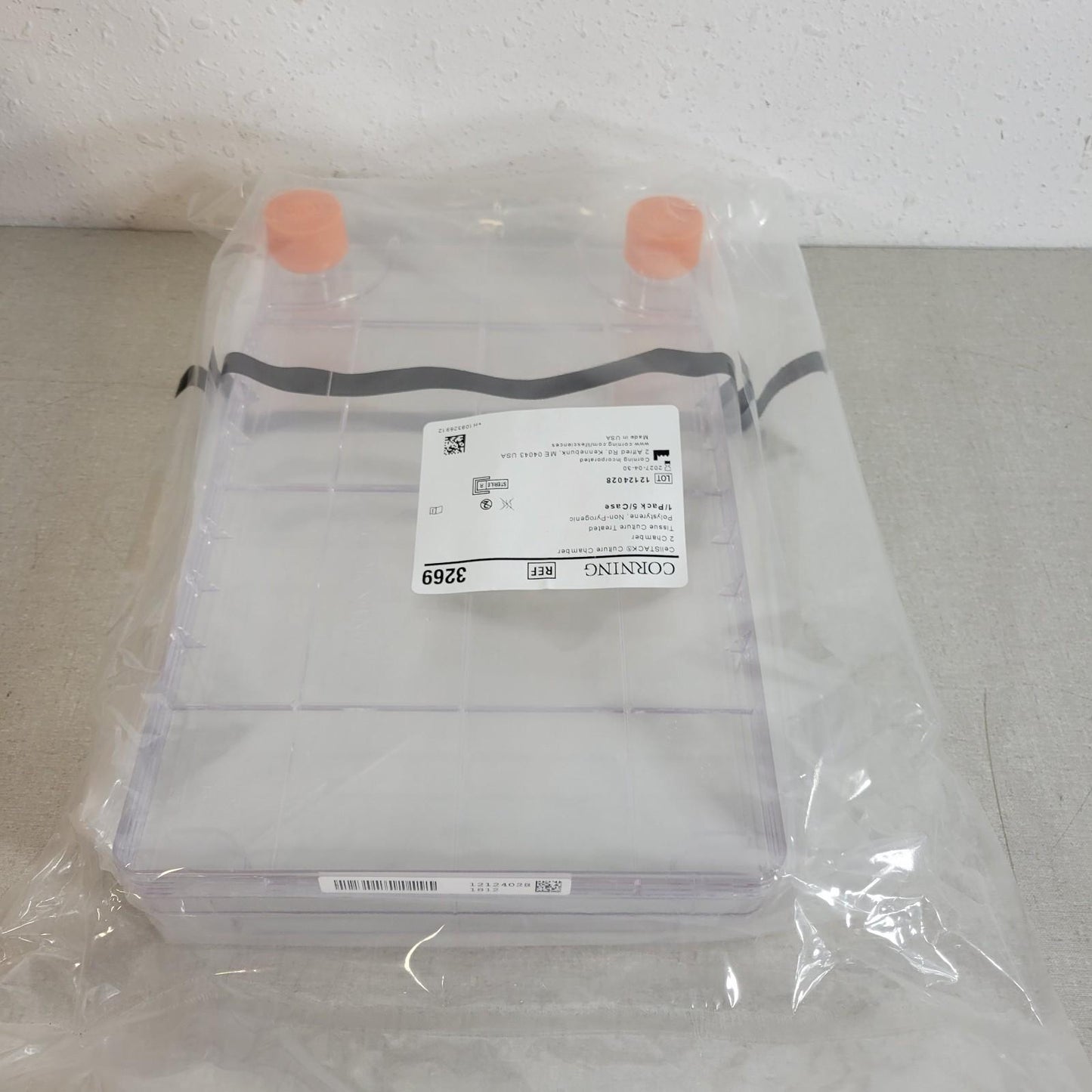 Corning 3269 CellSTACK Culture 2 Chamber Tissue Culture Treated Polystyrene